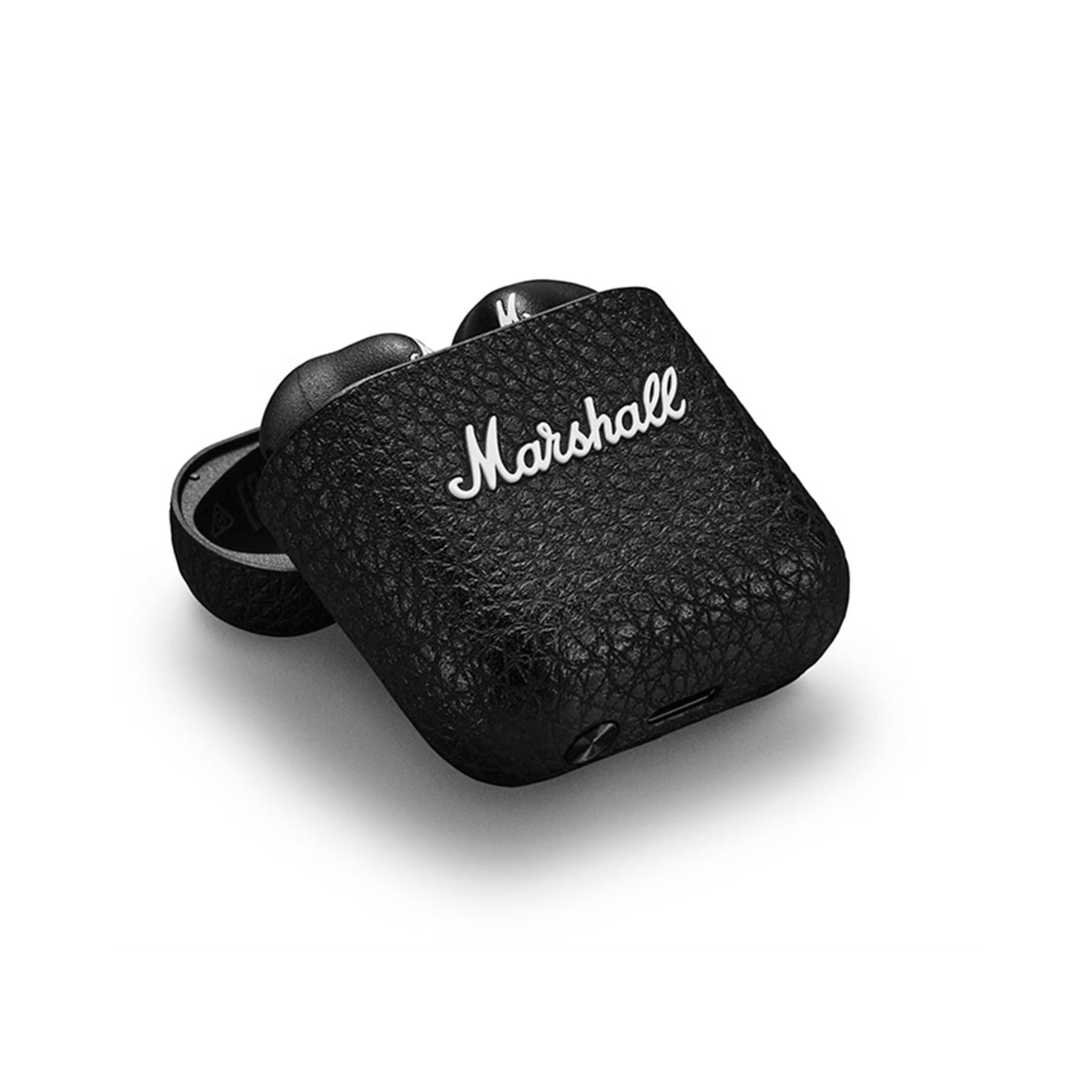 Marshall Minor IV Wireless Earbuds with Active Noise Cancellation, Waterproof, 12mm Driver Size, Bluetooth Version 5.3, Up to 30 Hours Playtime, Touch Control- Black