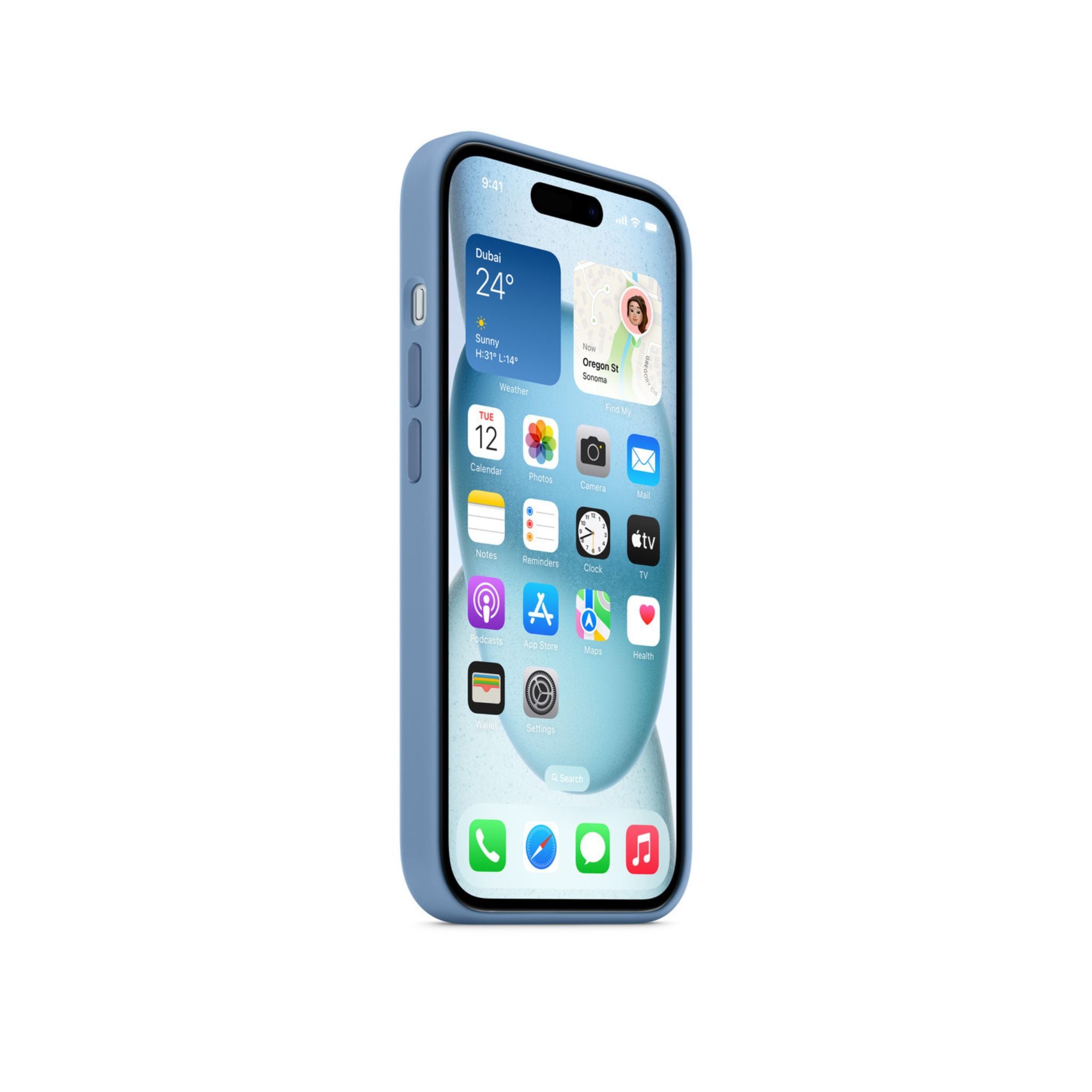 APPLE iPhone 15 Silicone Case with MagSafe