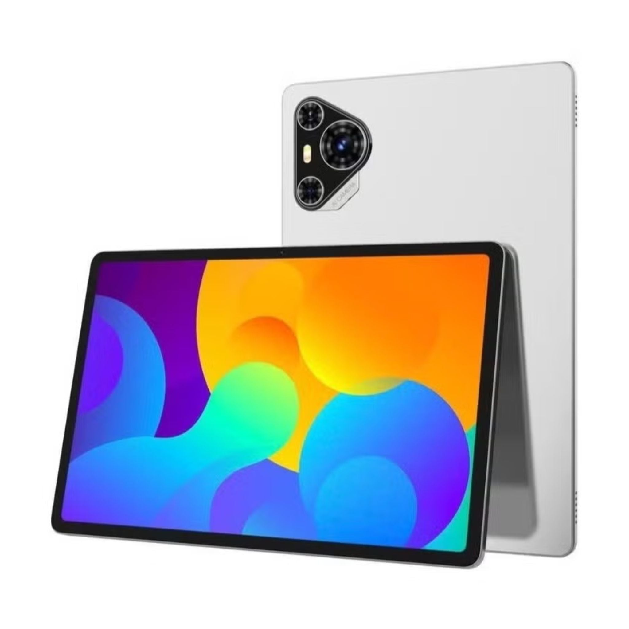 Telzeal P200 Tablet 11-Inch FHD Display, 12GB RAM 512GB ROM, 10000mAh Battery, Dual Camera, WiFi Bluetooth, Android Smart Tab with Case Keyboard, High-Performance Tablet – Grey