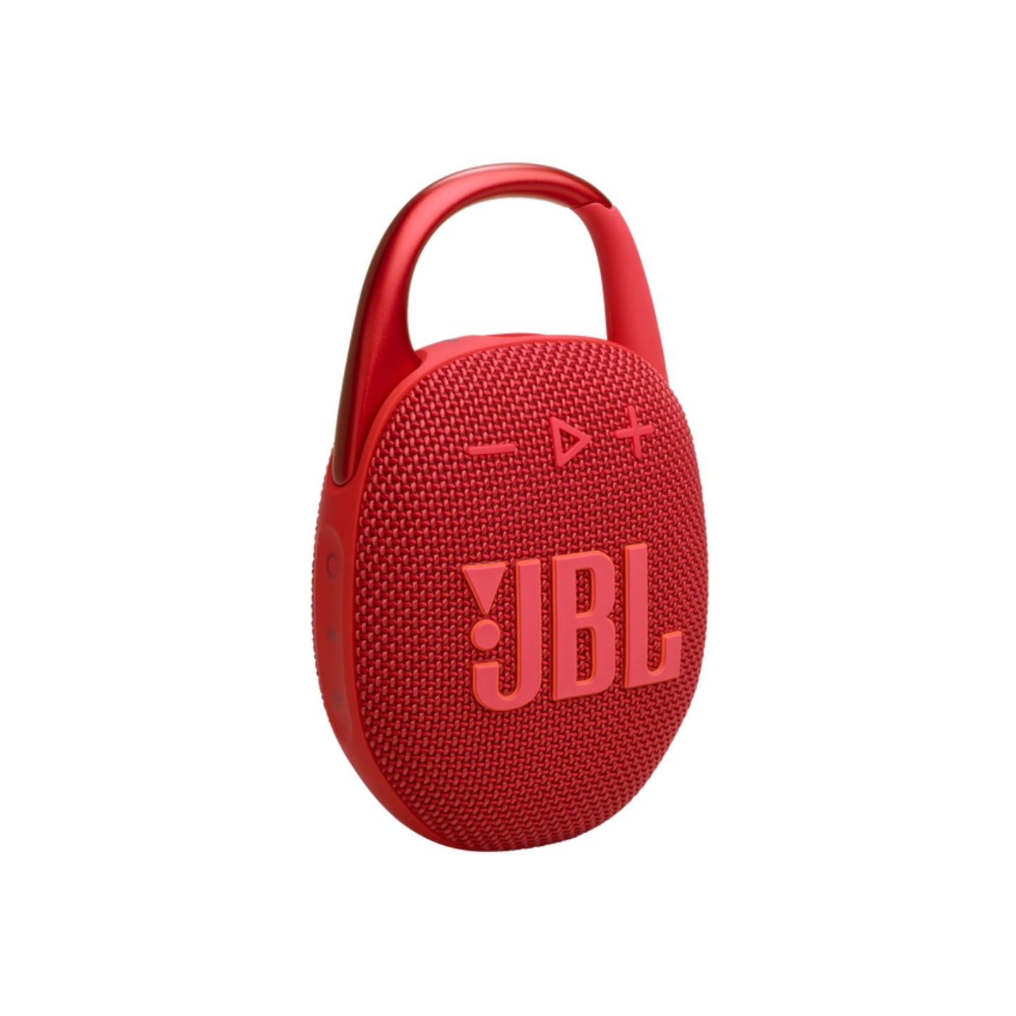 JBL Clip 5 Portable Wireless Speaker, Bluetooth 5.3, 3 Hours Charging Time, 15 Hours Battery Life, Splash Proof, Water Proof & Dust Proof, Rechargeable Battery - Red