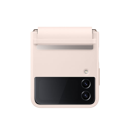 Samsung Galaxy Z Flip4 Flap Leather Cover_Peach