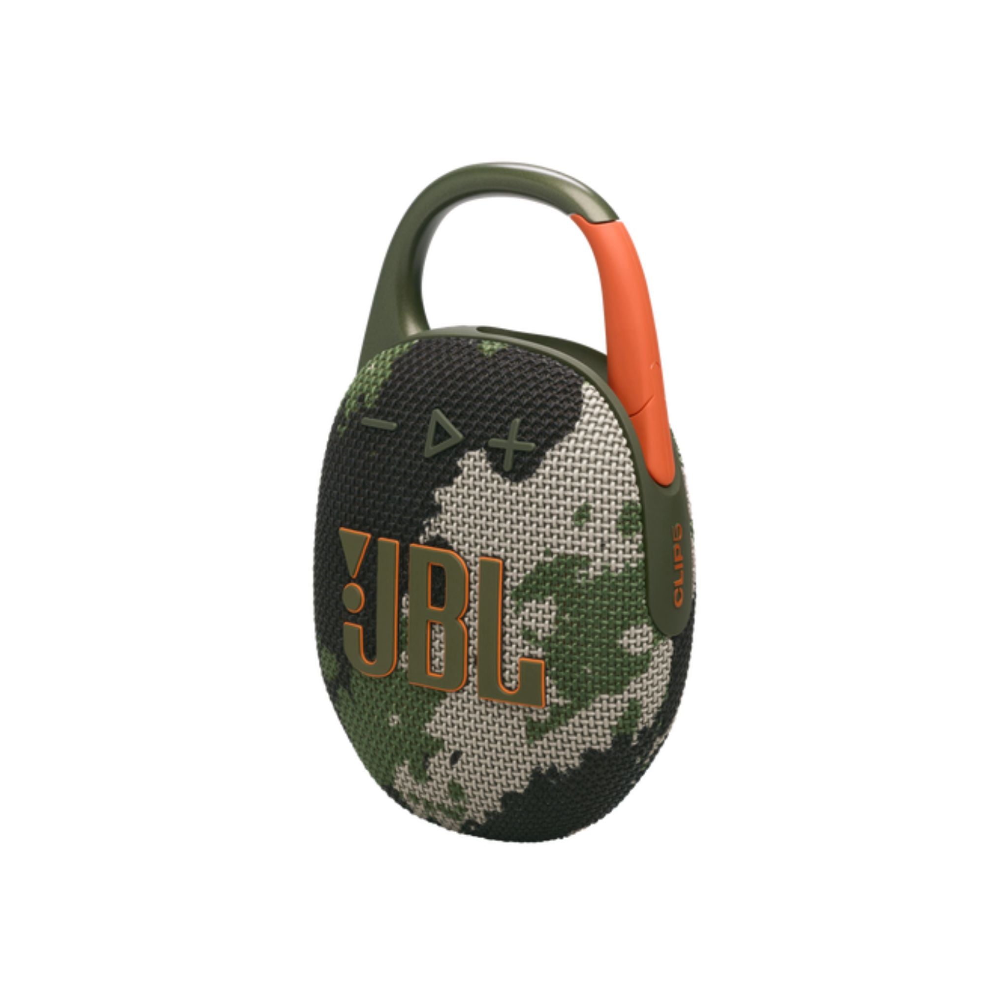 JBL Clip 5 Ultra-portable waterproof speaker with AURACAST, Powerful Audio, Dustproof, Wireless Bluetooth Streaming, 12 Hours of Playtime- Squad