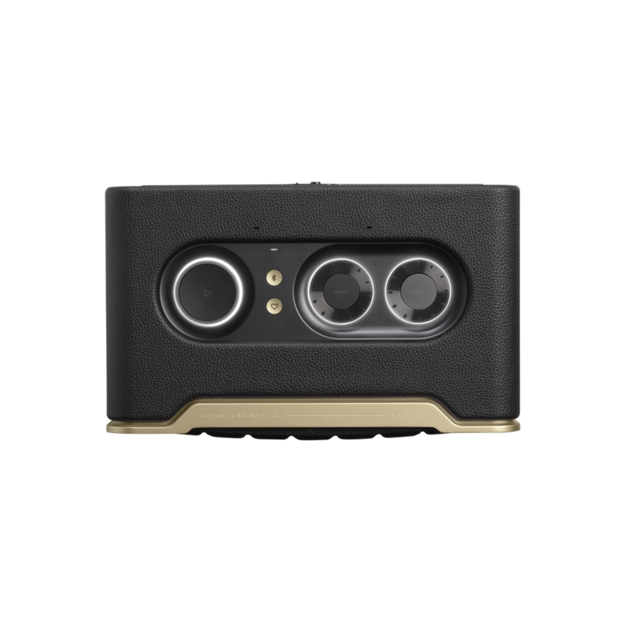 JBL Authentics 200 Smart Home Speaker With Wi-Fi, Bluetooth, Voice Assistants And Retro Design - Black