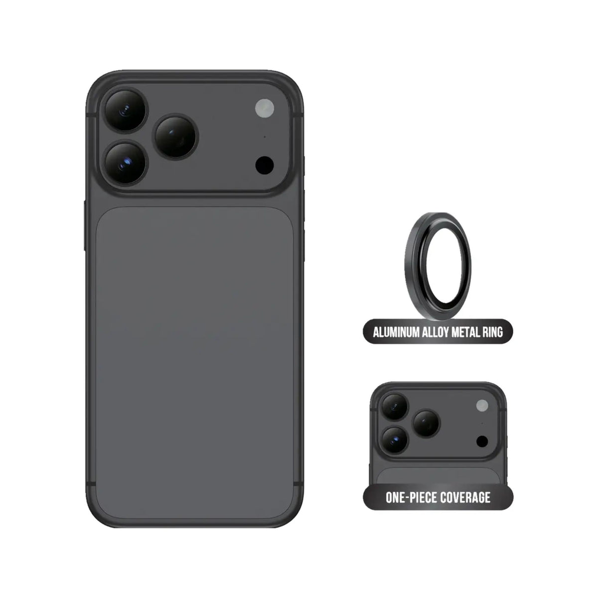 Green Lion Camera Lens Pro for iPhone 18 Pro Max - Black