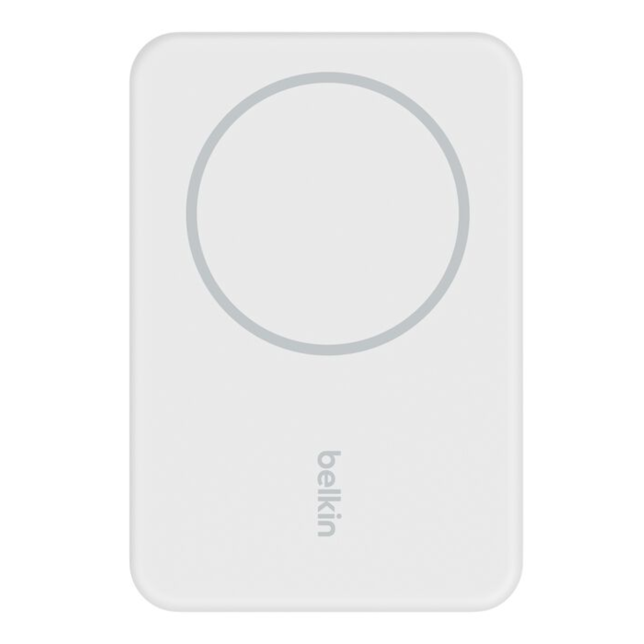 Belkin Magnetic Wireless Power Bank 5000 Mah + Stand - White