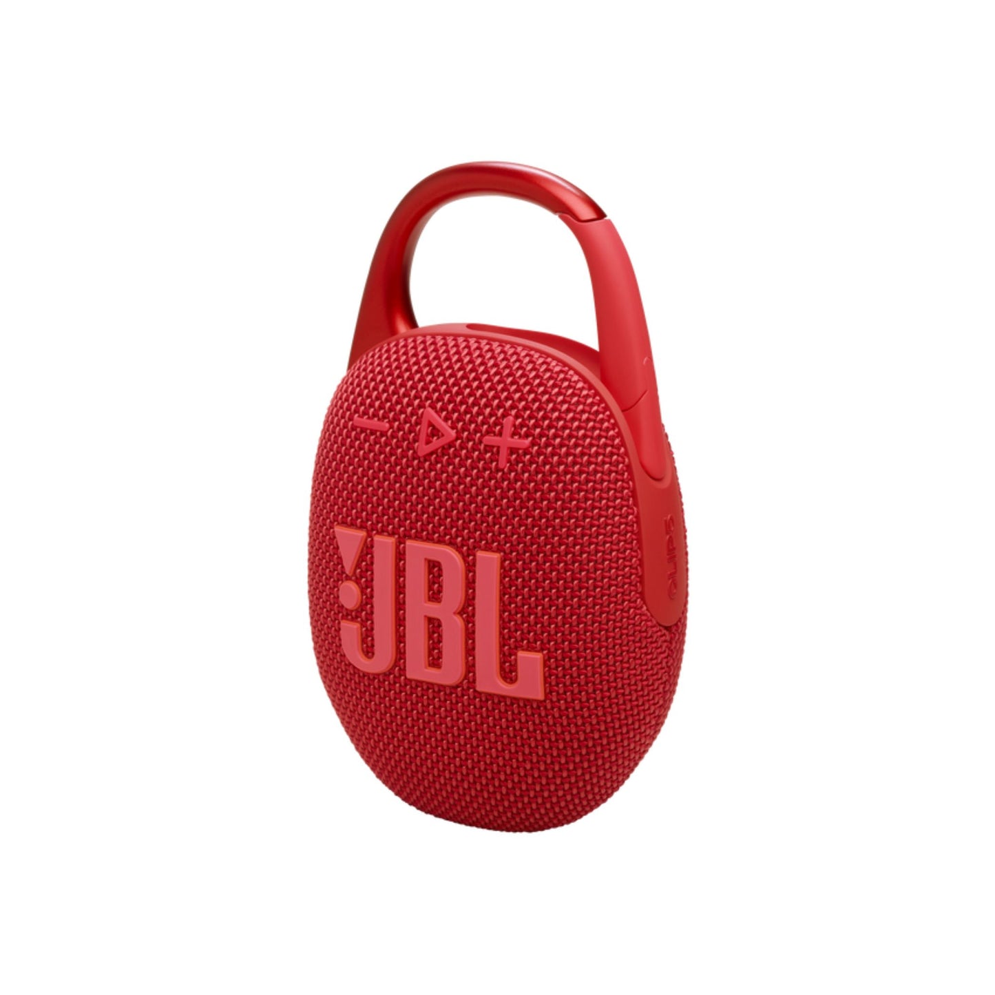 JBL Clip 5 Portable Wireless Speaker, Bluetooth 5.3, 3 Hours Charging Time, 15 Hours Battery Life, Splash Proof, Water Proof & Dust Proof, Rechargeable Battery - Red