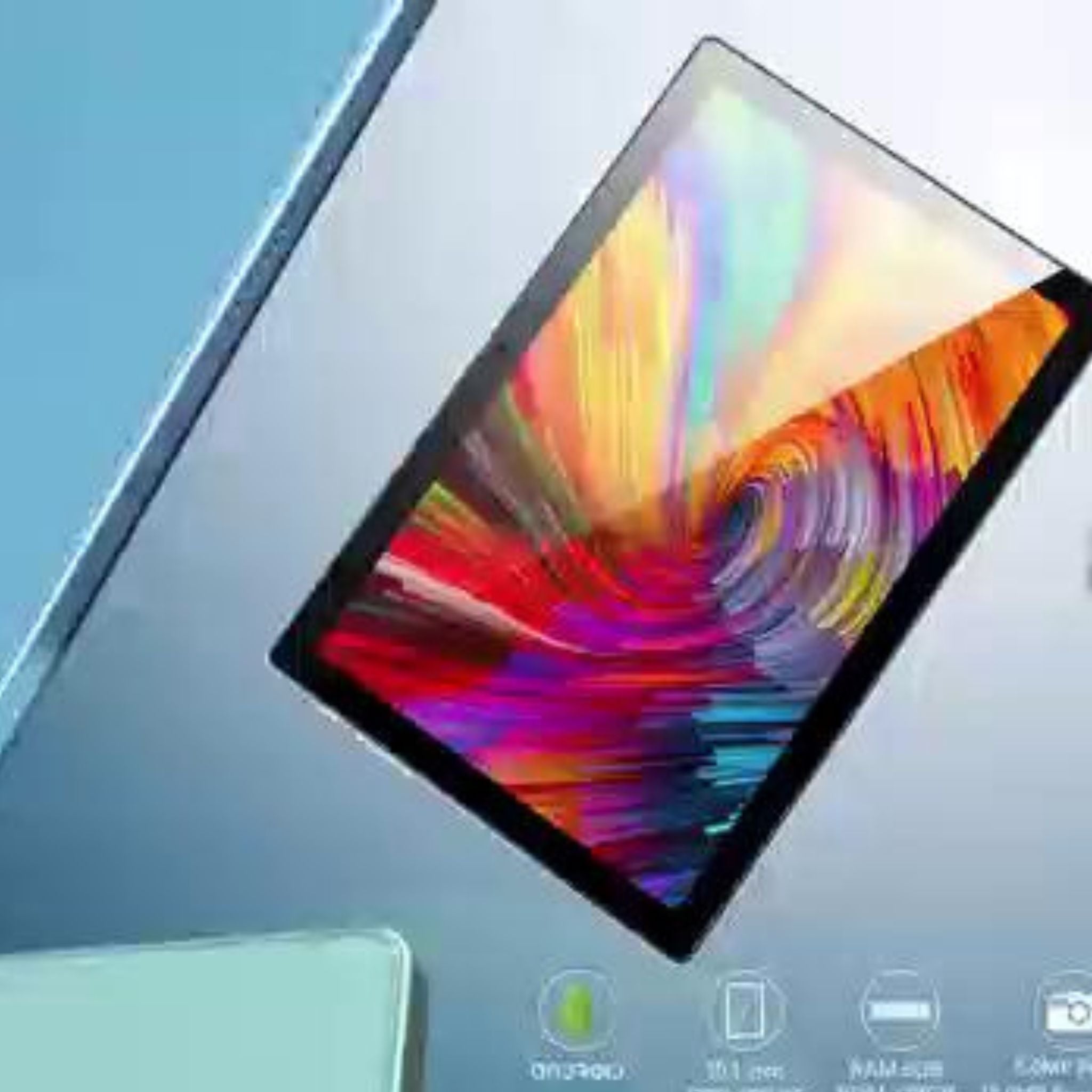 Modio M19 10.1inch 1280 * 800 IPS Android High Definition Tablet 8GB RAM 512GB ROM Dual Sim Gray
