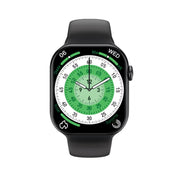 Green Lion Communicate 42mm Smart Watch with 1.85” AMOLED Display, 190mAh Battery, 1GB Flash Storage, IP68 Waterproof, 2-3 Days Working Time, 10 Days Standby Time, Bluetooth Version 3.0 + 5.4, Wireless Charging, Always-On Display, 500+ Watch Faces - Black