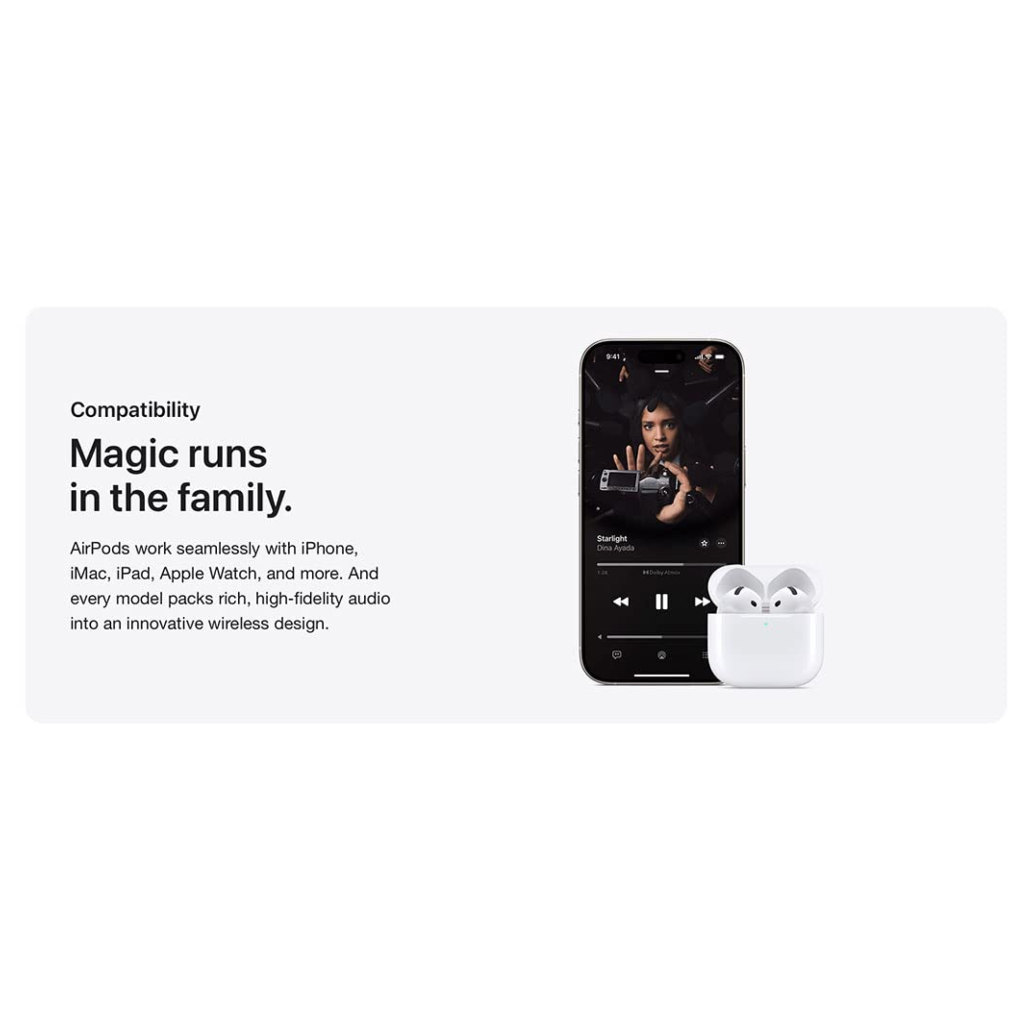 Apple AirPods 4 Wireless Earbuds, Bluetooth Headphones, with Active Noise Cancellation, Adaptive Audio, Transparency Mode, Personalized Spatial Audio, USB-C Charging Case, Wireless Charging, H2 Chip