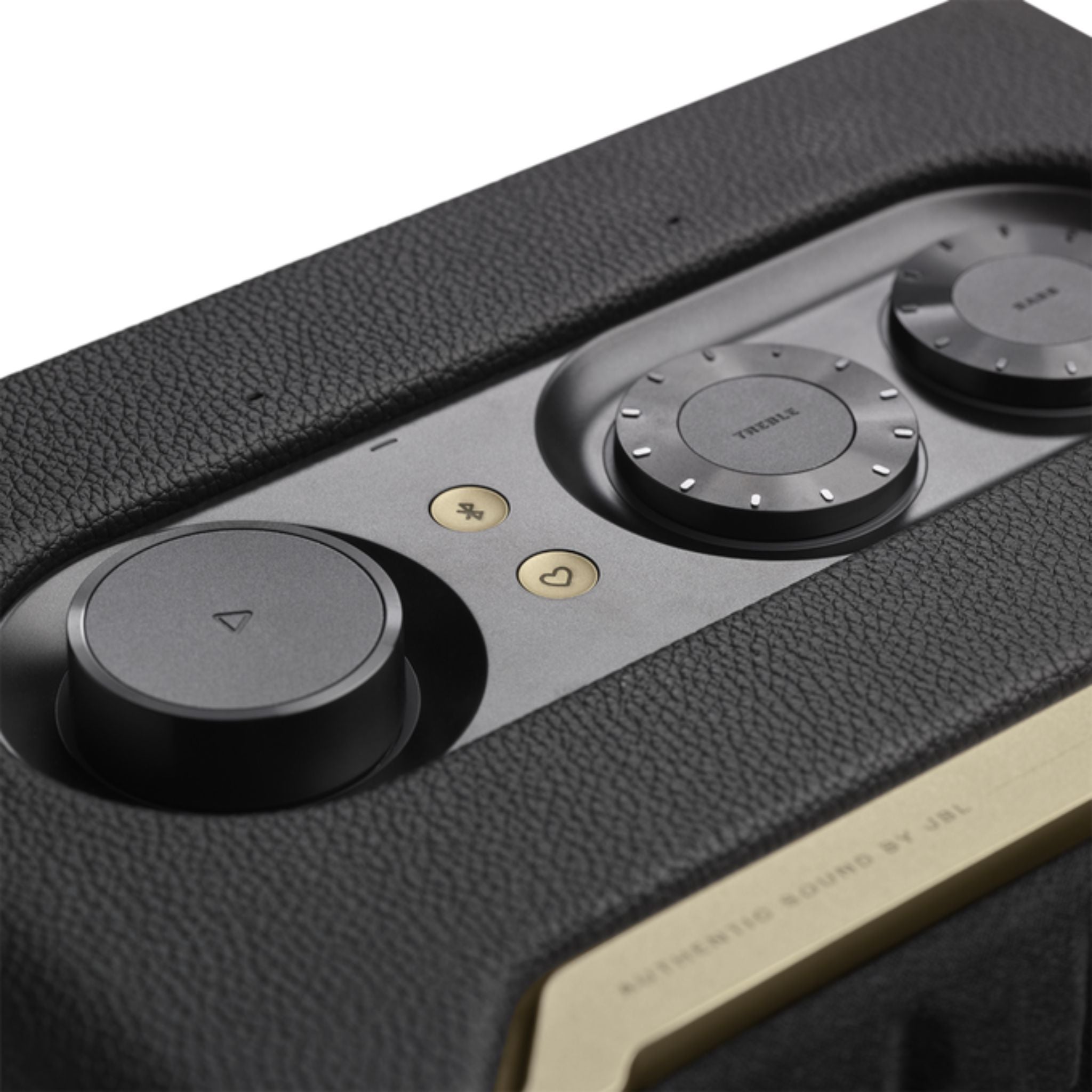 JBL Authentics 200 Smart Home Speaker With Wi-Fi, Bluetooth, Voice Assistants And Retro Design - Black