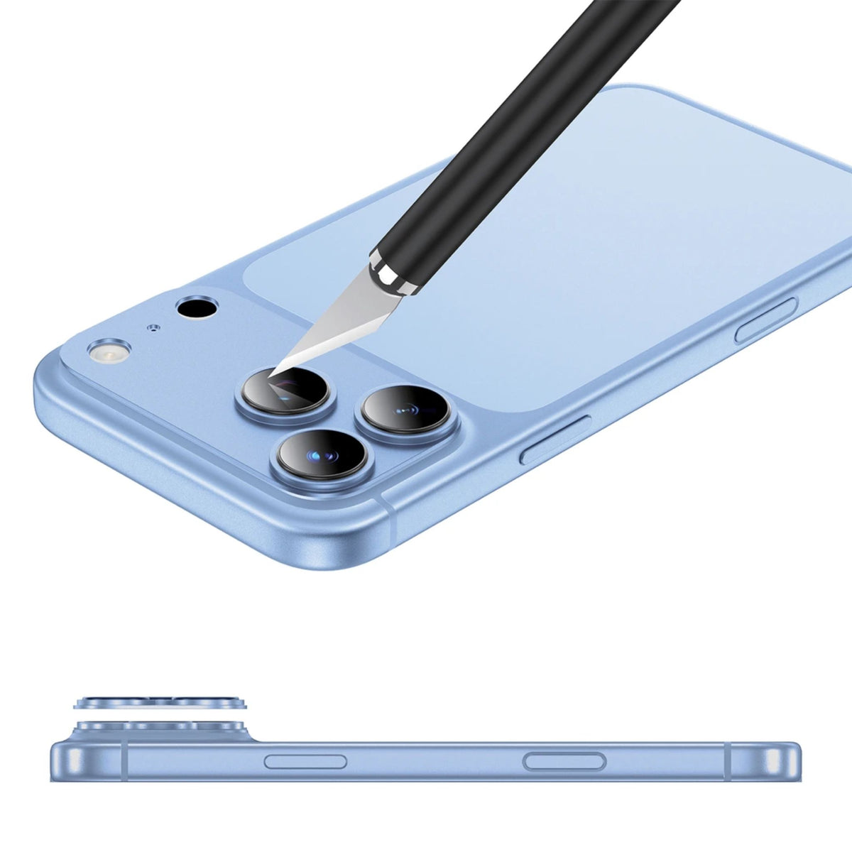 Green Lion Camera Lens Pro for iPhone 18 Pro - Blue