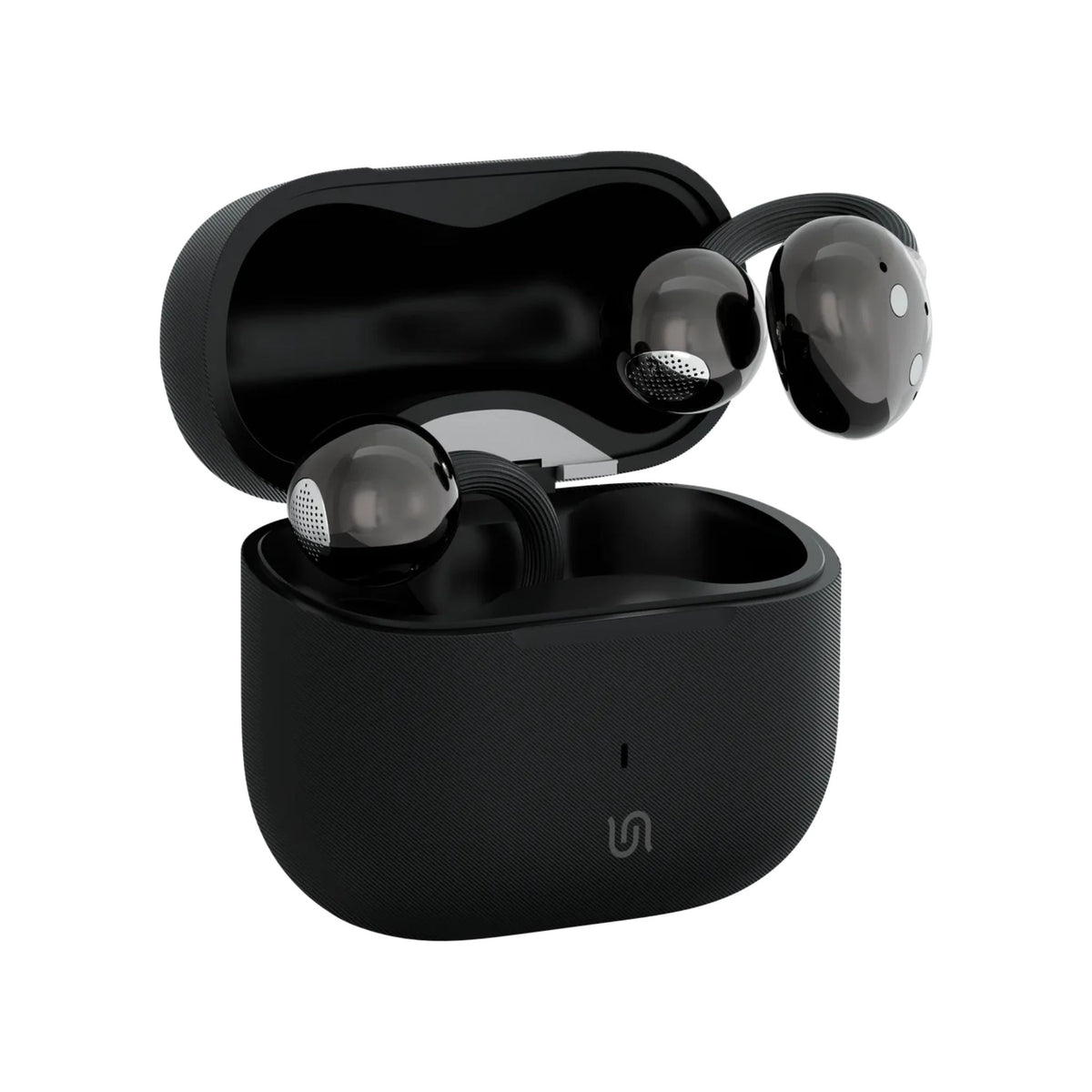 Porodo Soundtec Avan Open-Ear Wireless Earbuds With TWS Automatic Pairing - Black