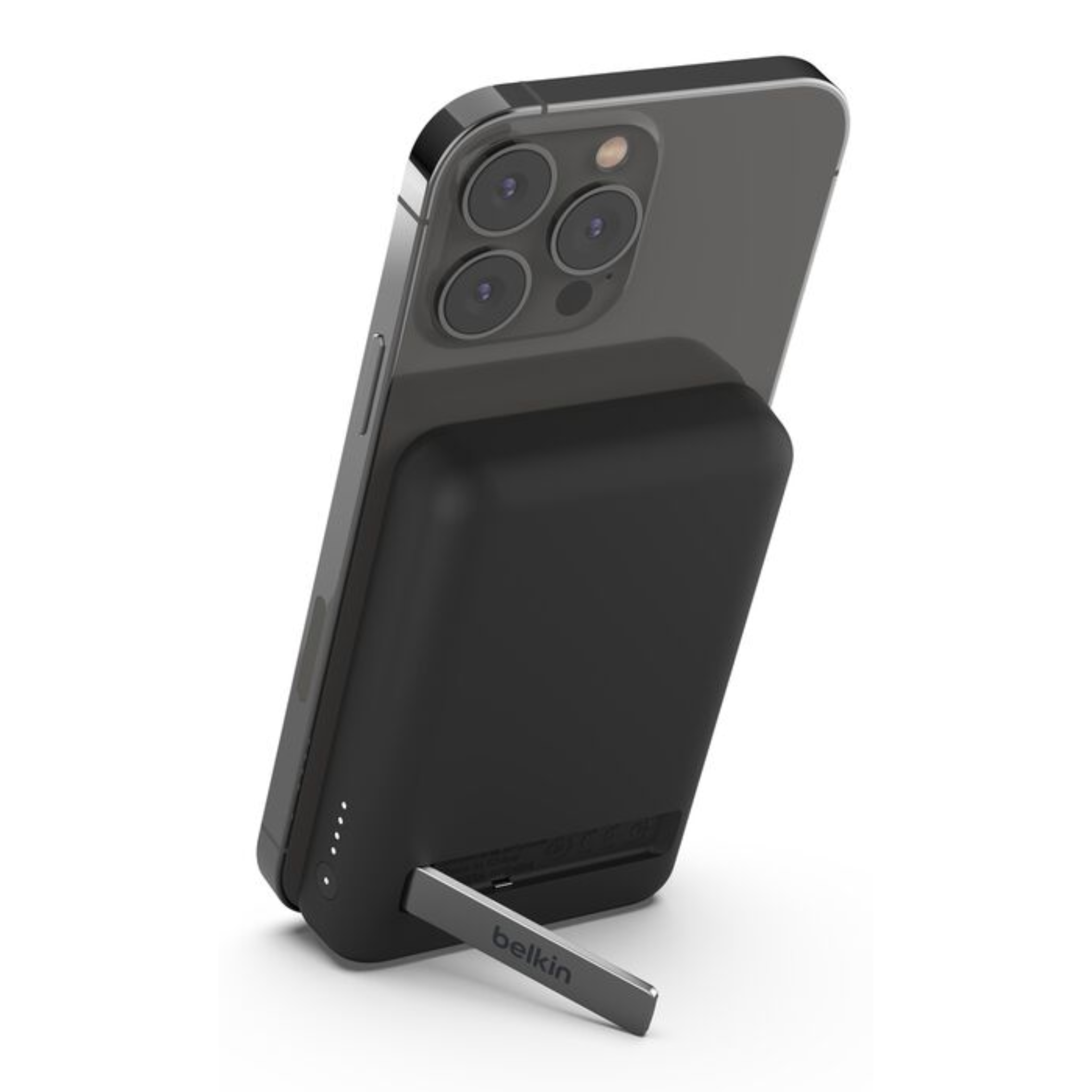 Belkin Magnetic Wireless Power Bank 5000 Mah + Stand - Black
