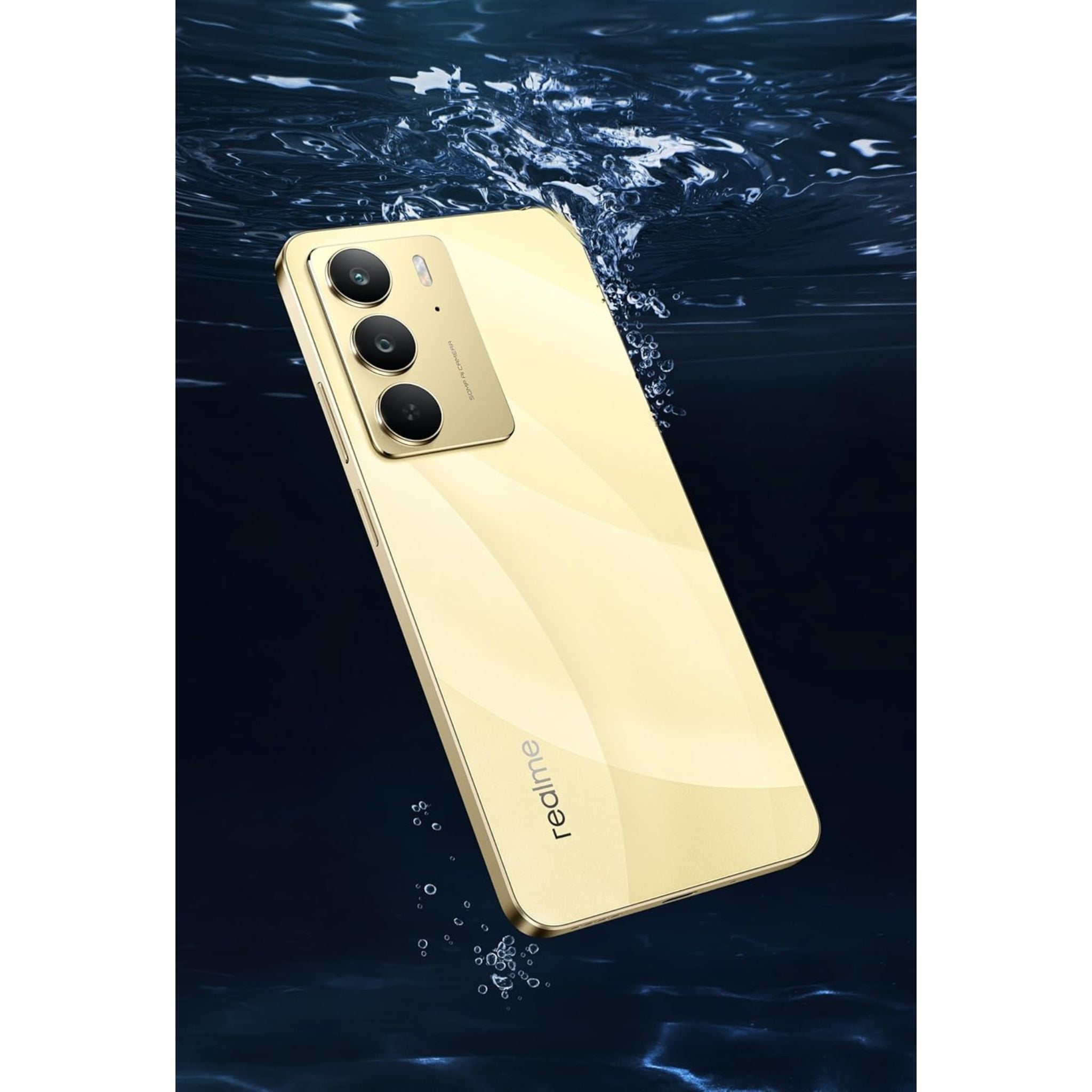 Realme C75 5G, Dual SIM 8GB RAM 128GB - Middle East Version - Lightning Gold