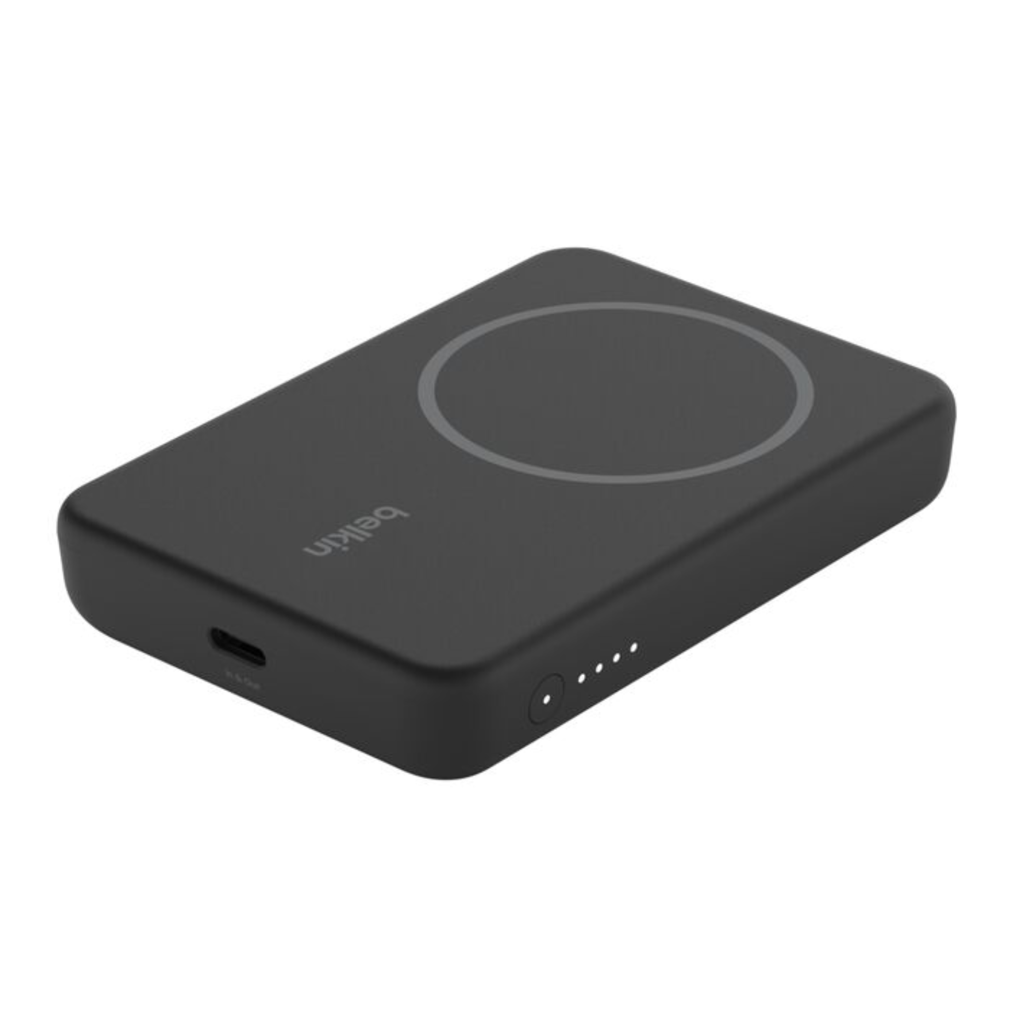Belkin Magnetic Wireless Power Bank 5000 Mah + Stand - Black