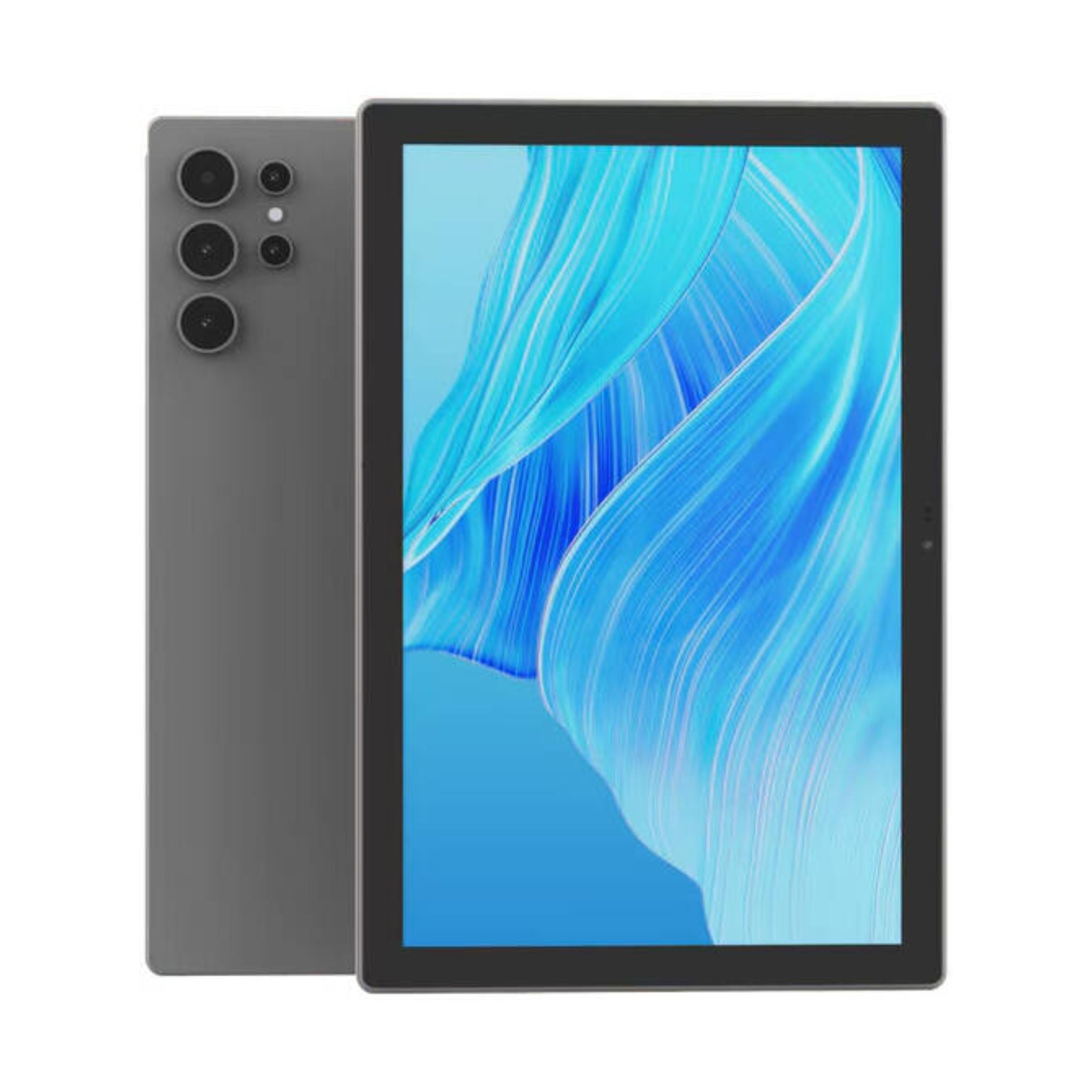 Oteeto TAB90 Pro Max 10-Inch Android Tablet with 12GB RAM 512GB Storage, 6000mAh Battery Keyboard and Mouse Combo - Grey