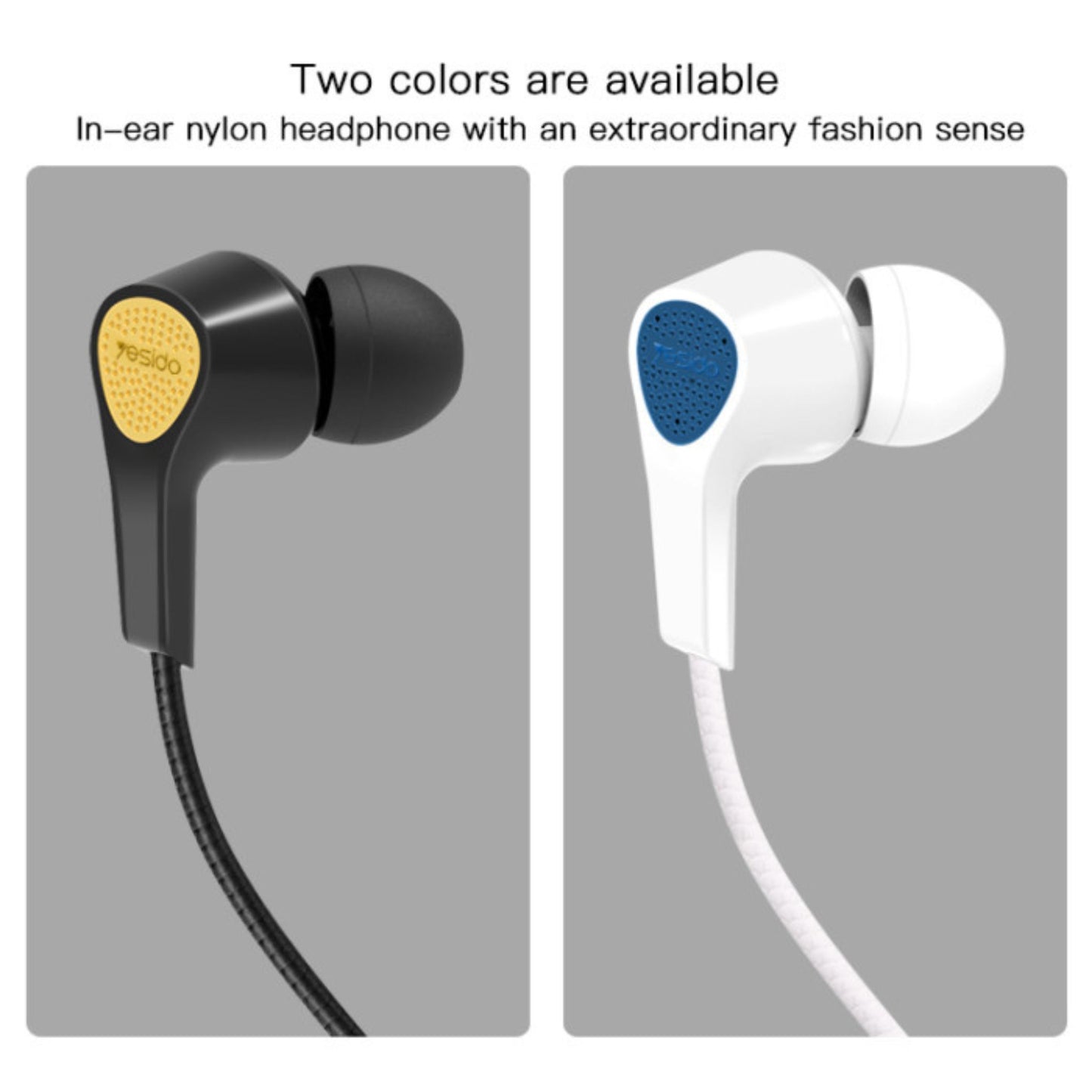 YESIDO YH25 Best Price In-Ear Design 3.5Mm Hifi Headphone Mini Earbuds Sport Earphone With Microphone