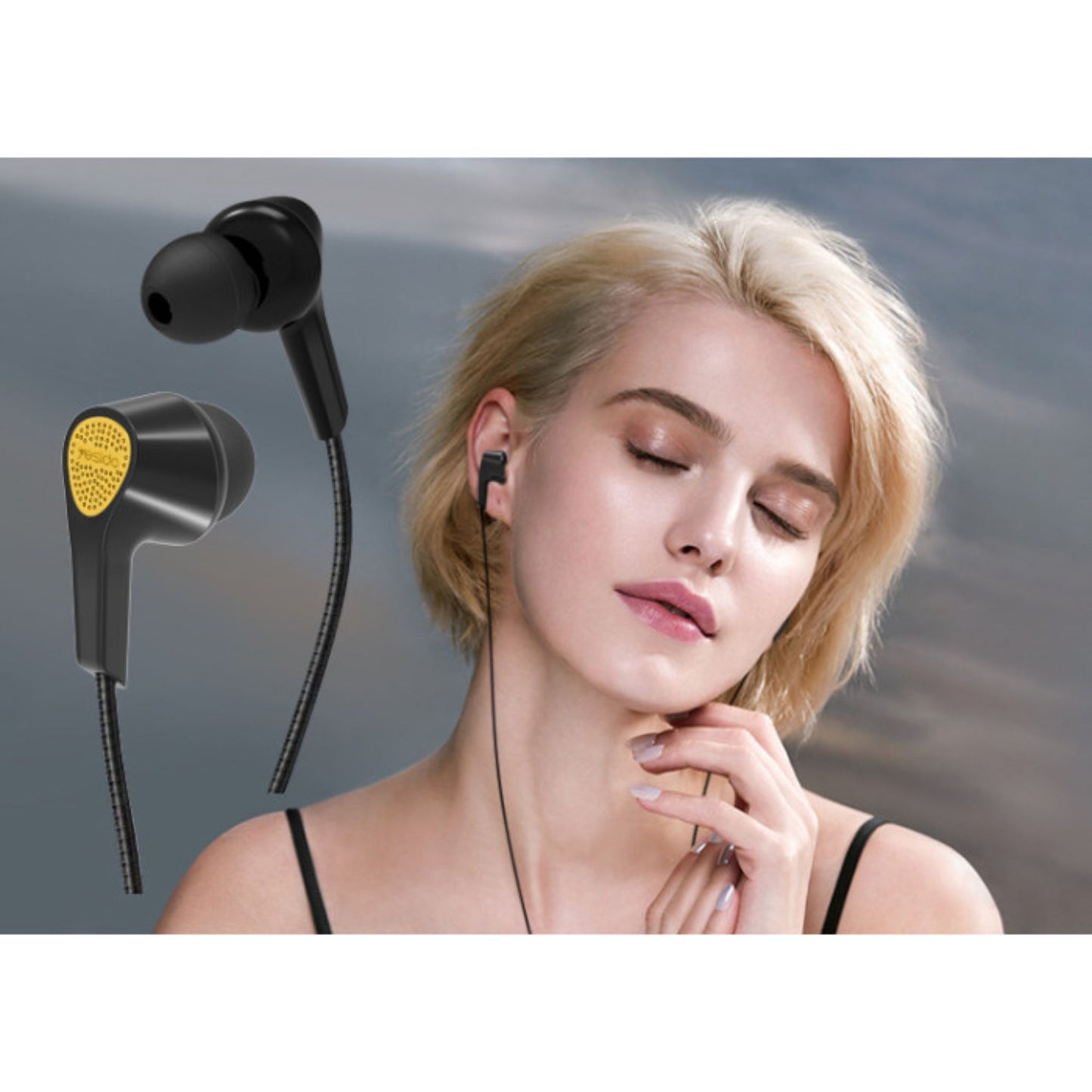 YESIDO YH25 Best Price In-Ear Design 3.5Mm Hifi Headphone Mini Earbuds Sport Earphone With Microphone