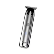 Hair trimmer with digital display on a white background