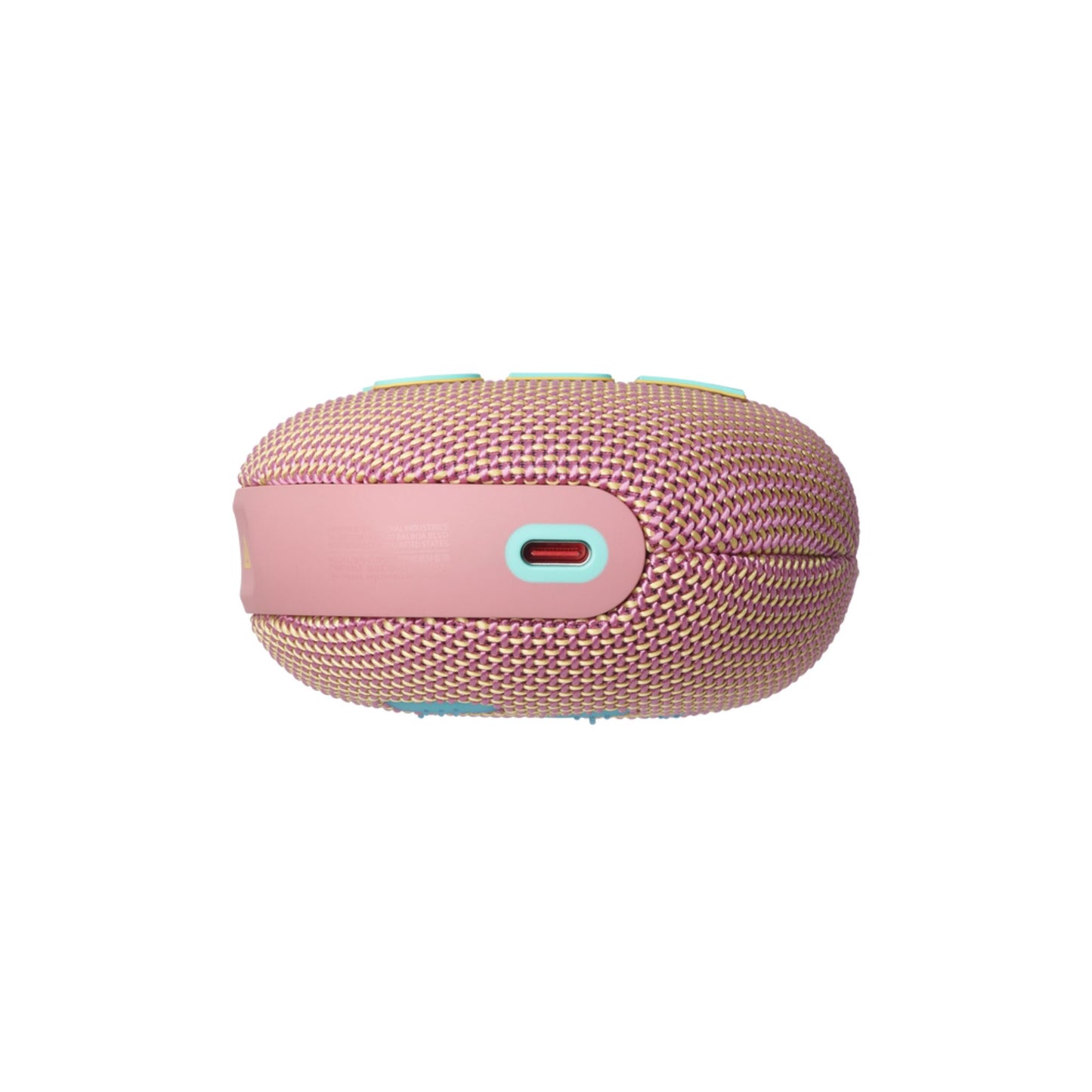 JBL Clip 5 Portable Wireless Speaker, Bluetooth 5.3, 3 Hours Charging Time, 15 Hours Battery Life, Splash Proof, Water Proof & Dust Proof, Rechargeable Battery - Pink