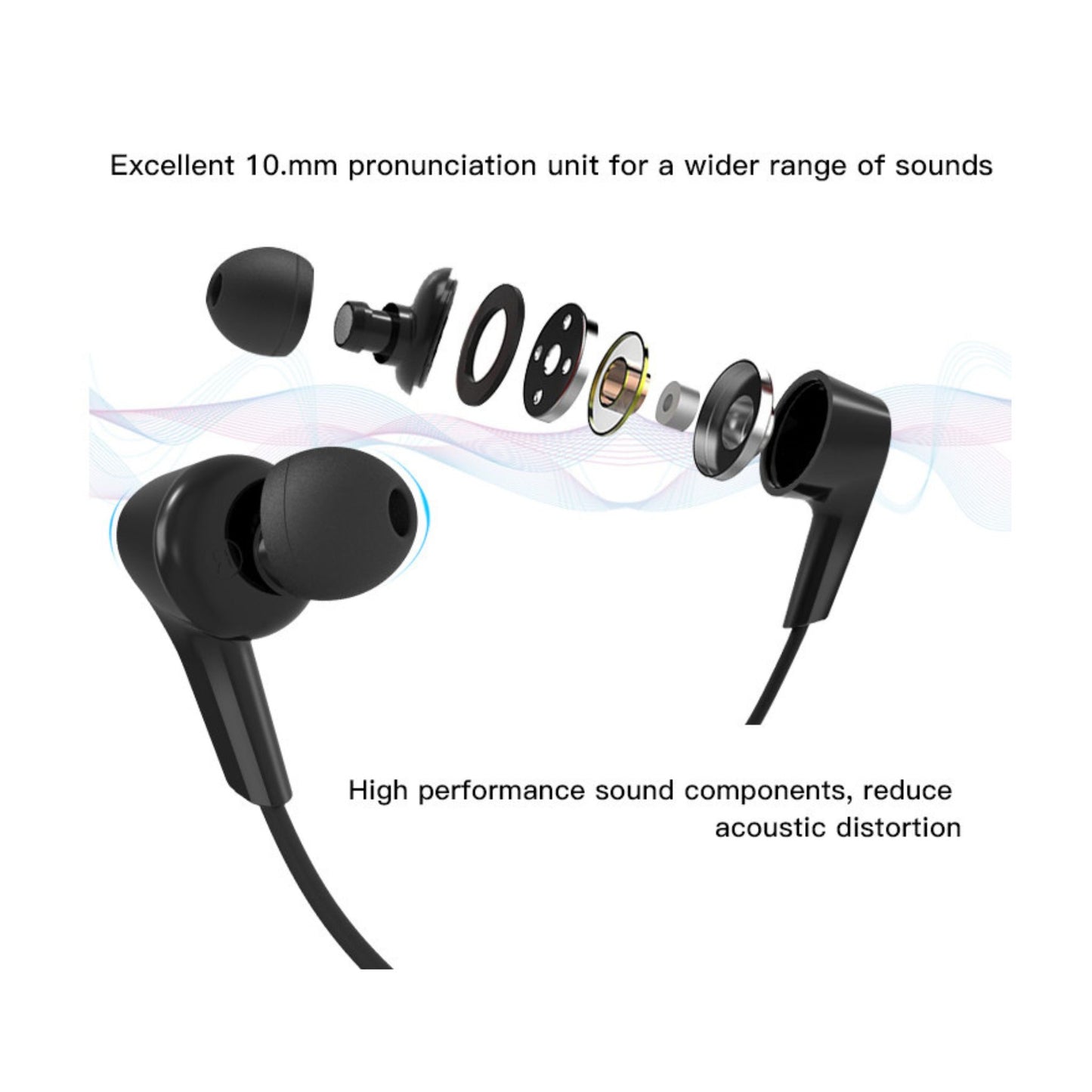 YESIDO YH25 Best Price In-Ear Design 3.5Mm Hifi Headphone Mini Earbuds Sport Earphone With Microphone