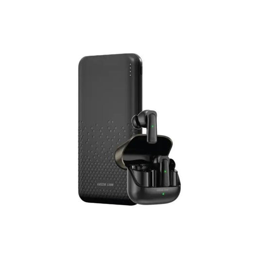Green Lion Rome & Earbuds-Black