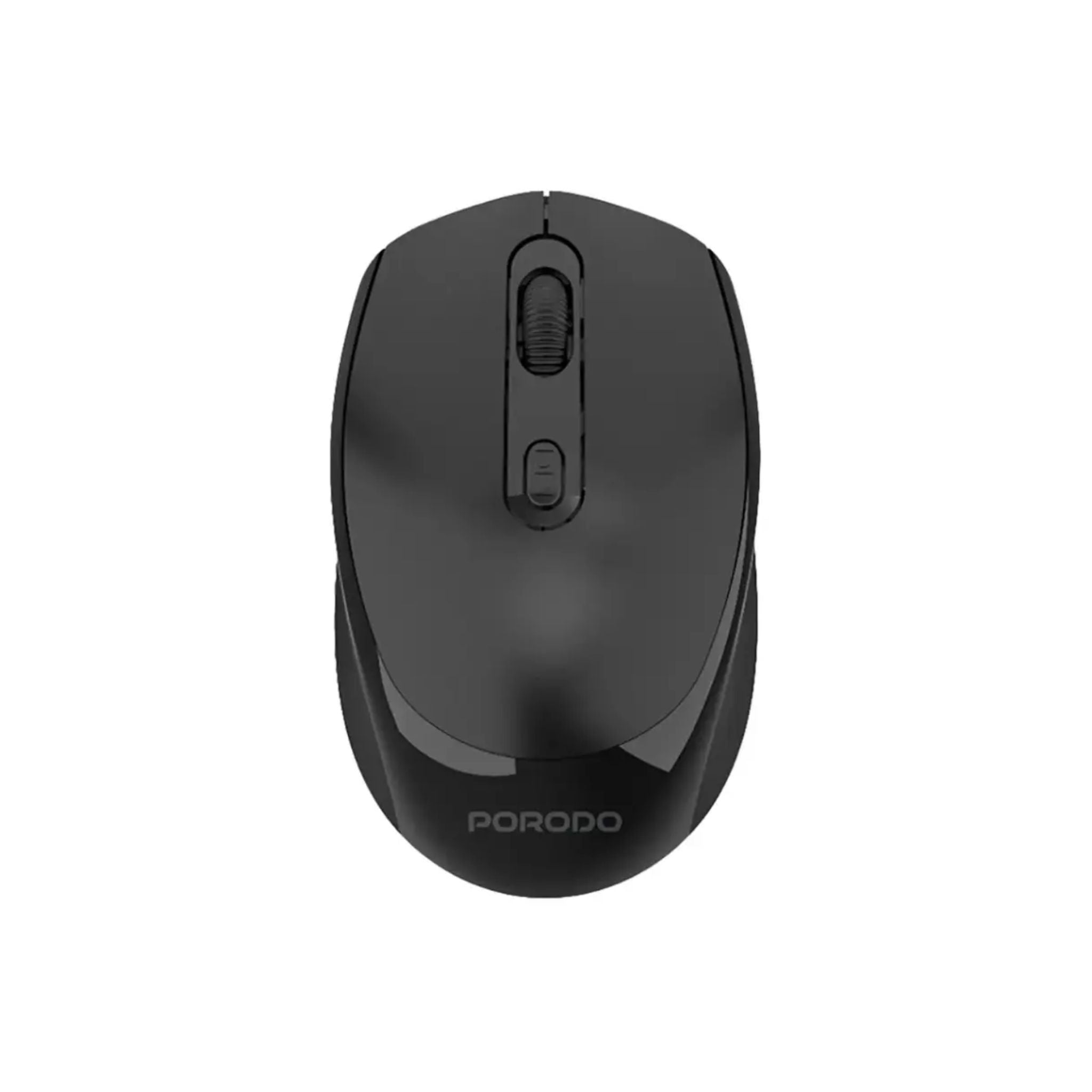 Porodo 1600DPI Wireless Mouse Dual Mode - Black