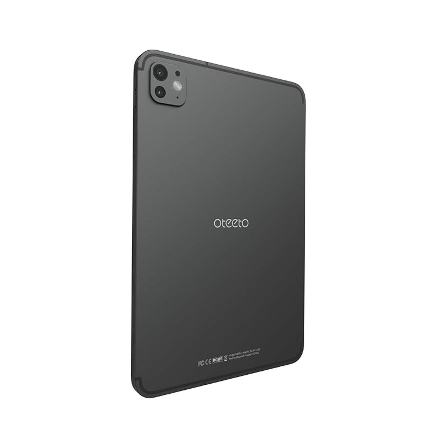 OTEETO TAB 15 Tablet/10.1 Inch/4G SIM/iOS Style Operating System/5G Dual SIM/Octa Core Processor 2.0GHz/Included Flip Cover&Keyboard/8GB RAM + 512 GB ROM/Android 13/6000 mAh/8MP Front+13 MP Rear_Gray