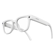 Porodo Lifestyle Optiqa AI Smart Glasses With Built-In High-Resolution Camera - White