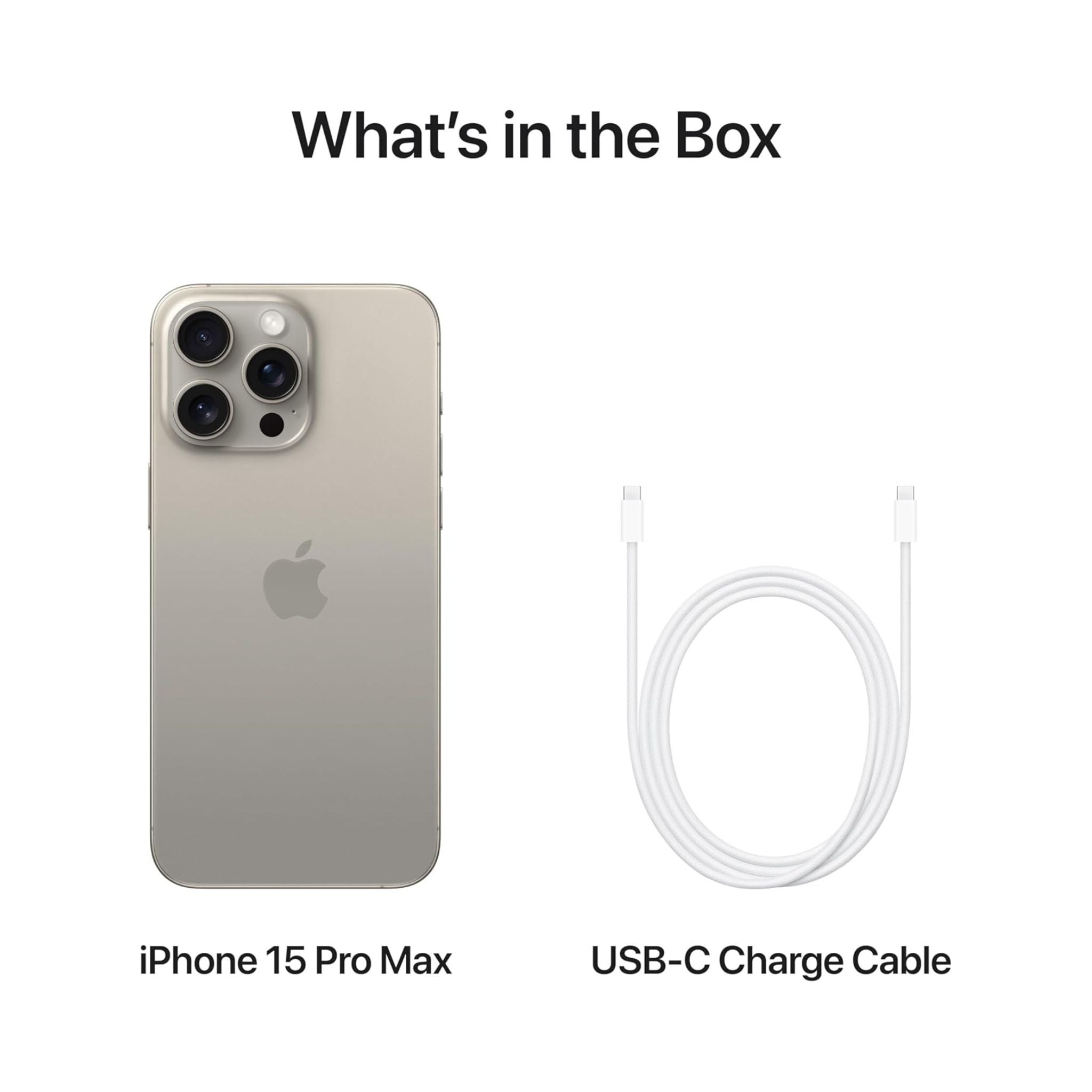 Apple Iphone 15 Pro Max  256GB (TDRA)- Natural Titanium