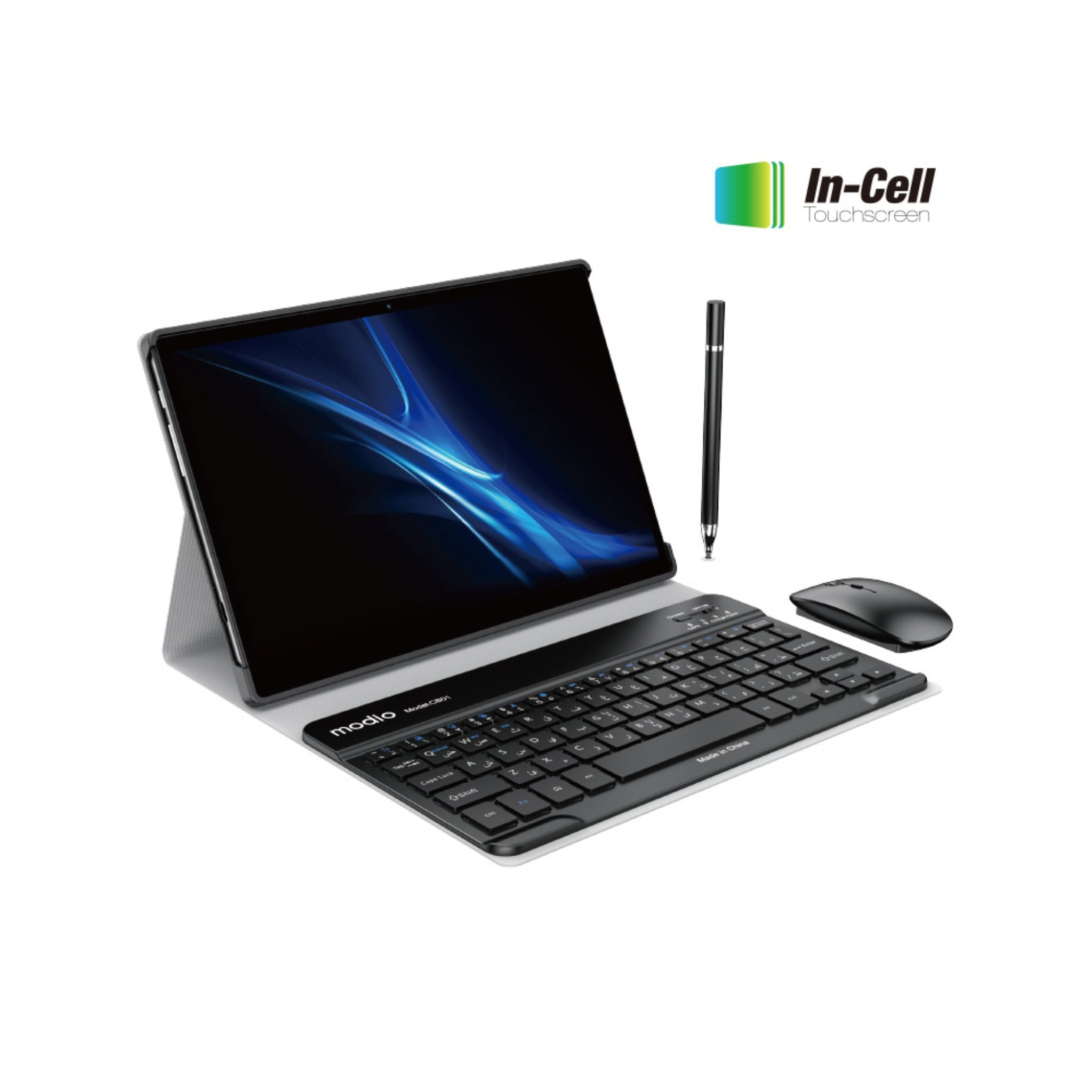 Modio M36 Tablet With 10.1 Inch Screen Dual SIM Blue, 12GB RAM 512GB 5G - Middle East Version With Gift