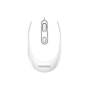 Porodo 1600DPI Wireless Mouse Dual Mode - White