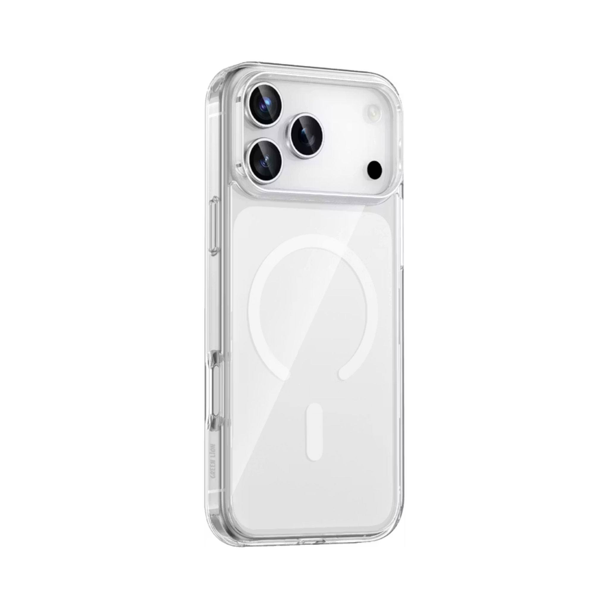 Green Lion MagSafe Crystal Clear Case for iPhone 17 Air, N52 Strong Magnets, Ultra HD Clarity, Camera Protection, Anti-Scratch, Ultra Drop Protection, Precise Cutouts, Military-Level Protection - Clear