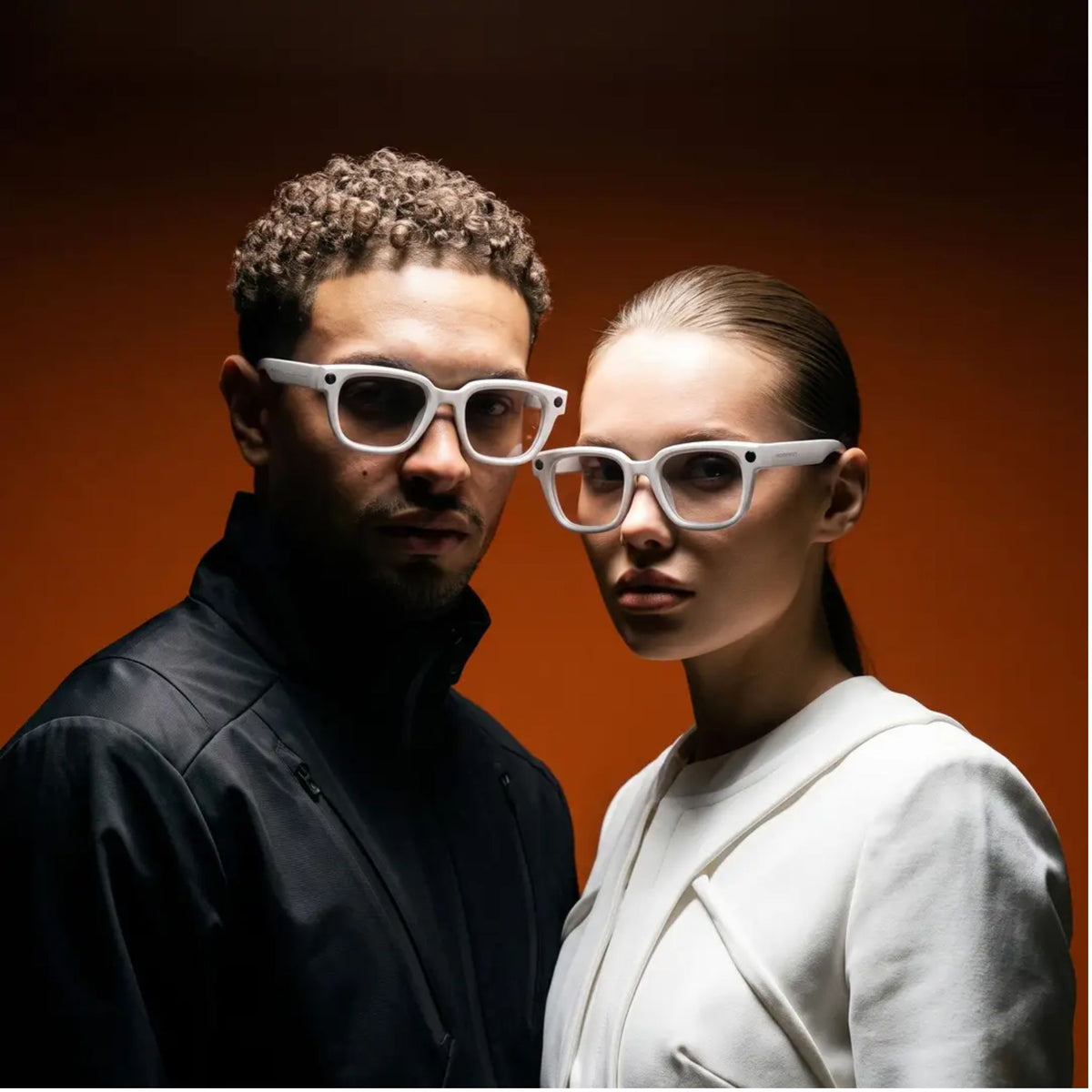 Porodo Lifestyle Optiqa AI Smart Glasses With Built-In High-Resolution Camera - White