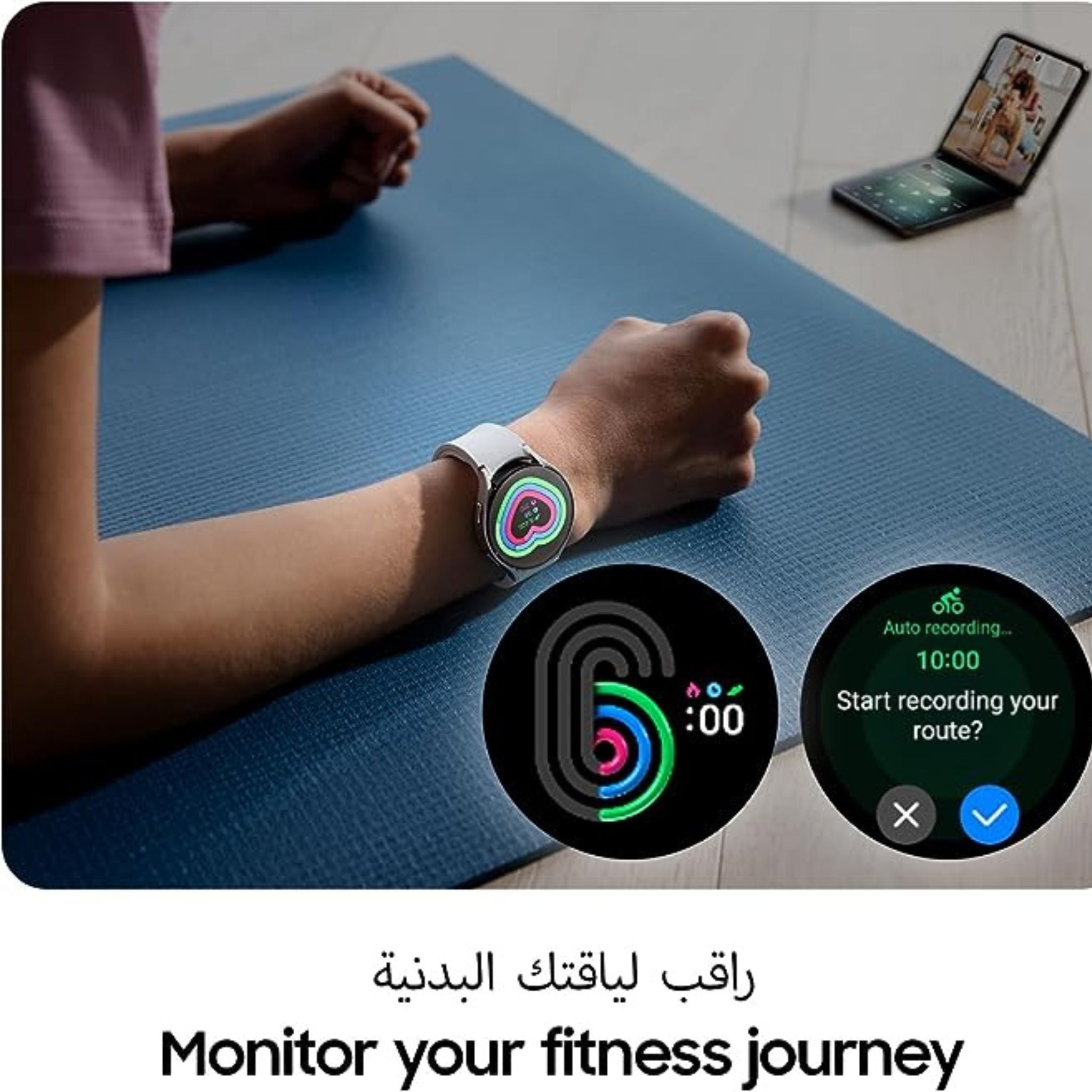 Galaxy watch 6 (Bluetooth| WiFi| GPS) 44mm Smartwatches-Graphite
