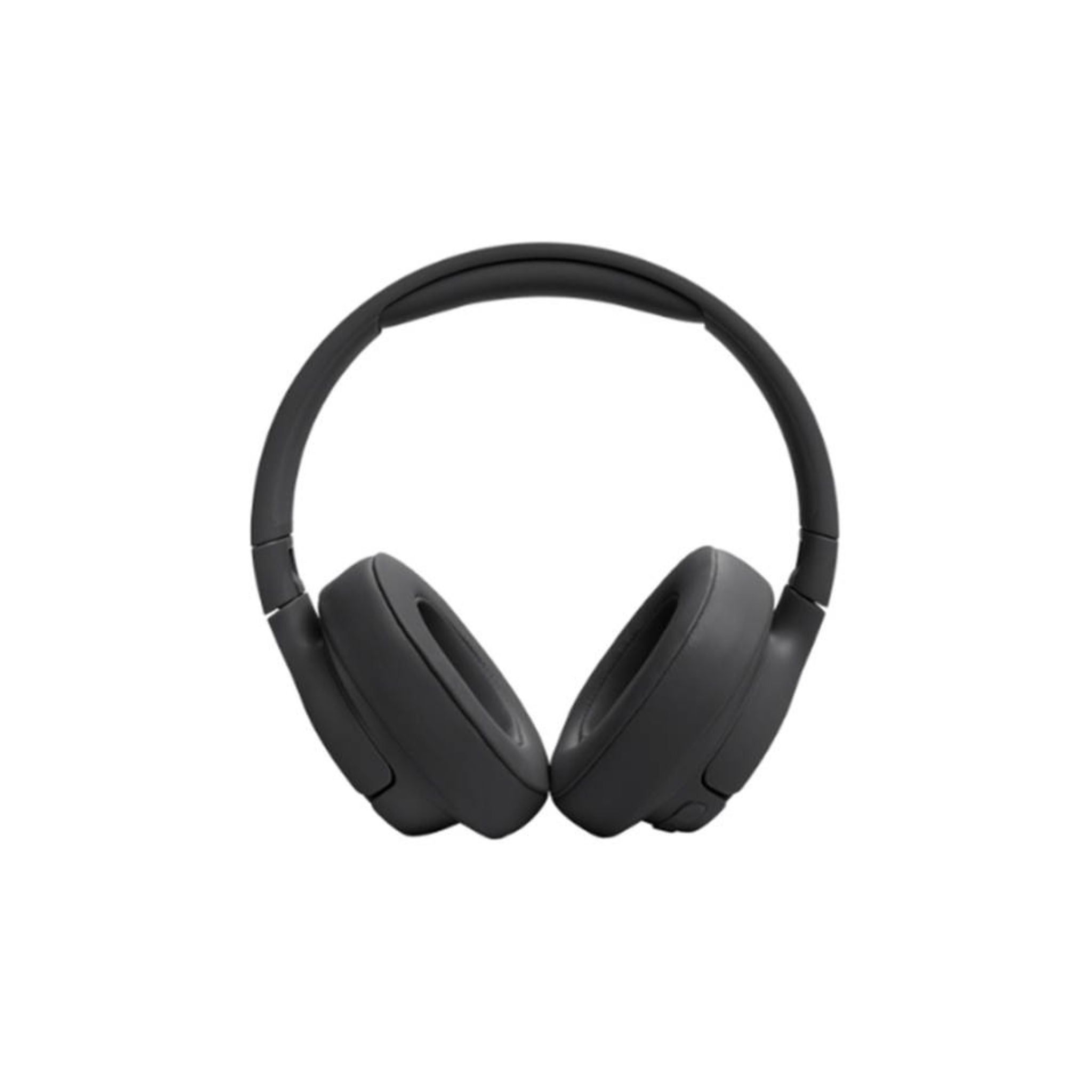 JBL Tune 720BT Wireless Over-Ear Headphones in black color, showing the front view with the ear cups and headband.