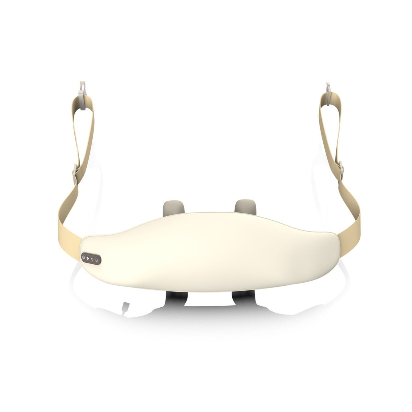 Porodo Neck & Shoulder Kneading Massager: 2 Massage Modes | 2 Levels of Intensity, 10 Minutes (Auto OFF) Working Time, 2500mAh Battery Capacity, 1.5H Working Time, Heat Compression_White