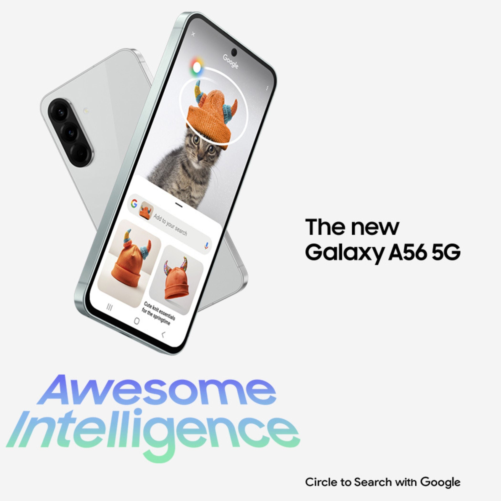 Samsung Galaxy A56 5G Dual SIM 8GB RAM 256GB - Middle East Version -Awesome Pink