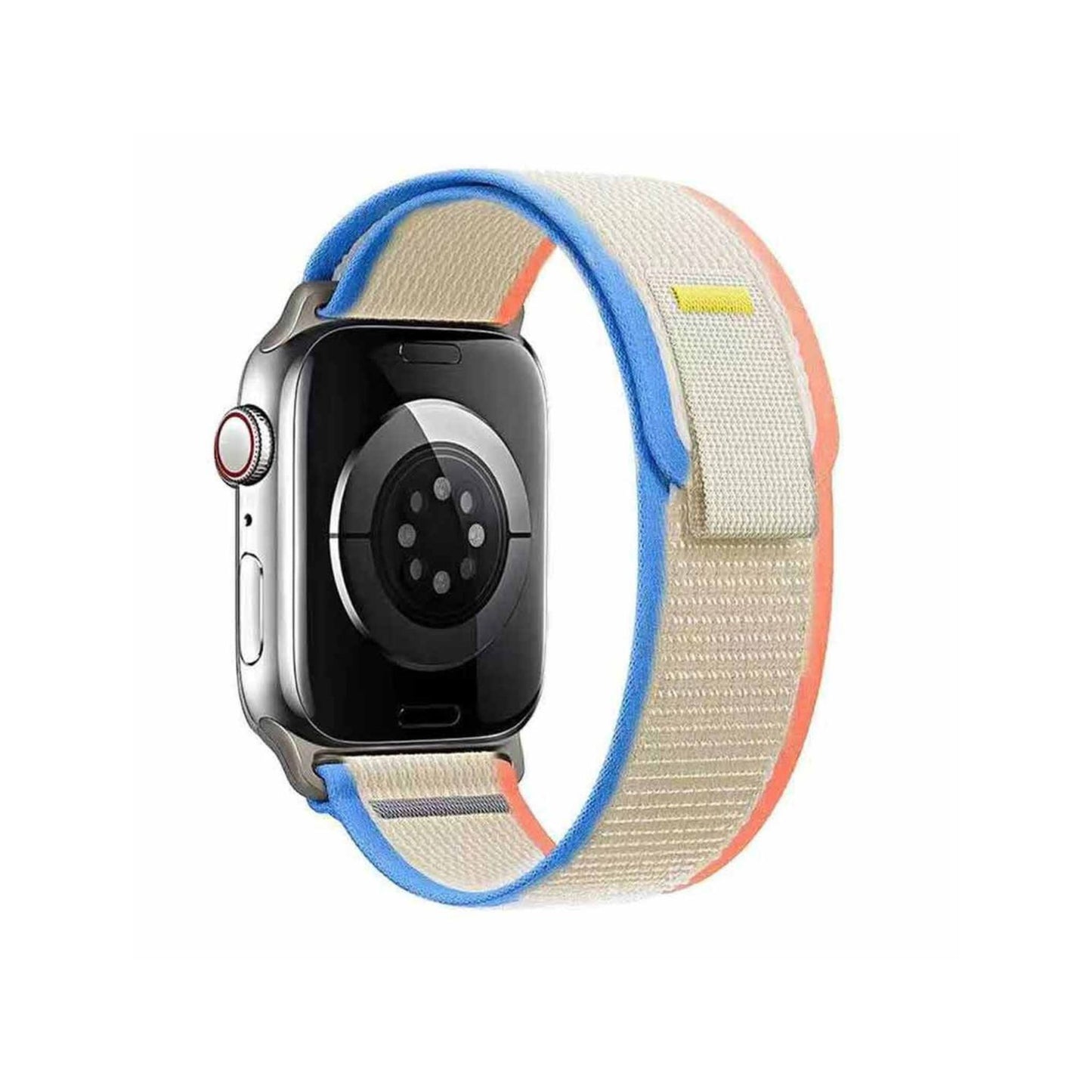 Green Lion Trail Loop Strap For iWatch_White