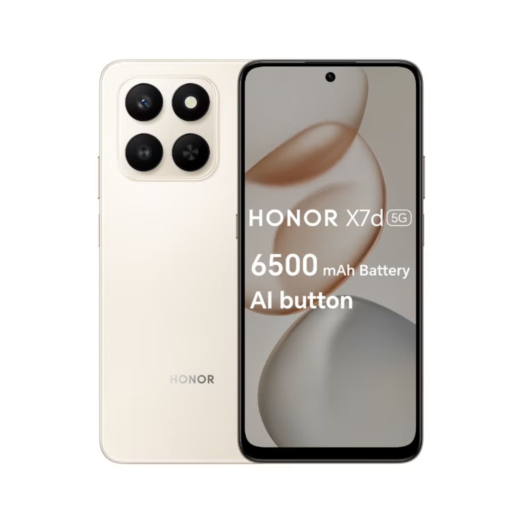 Honor X7d 5G Dual SIM Desert Gold 8GB RAM 256GB - Middle East Version