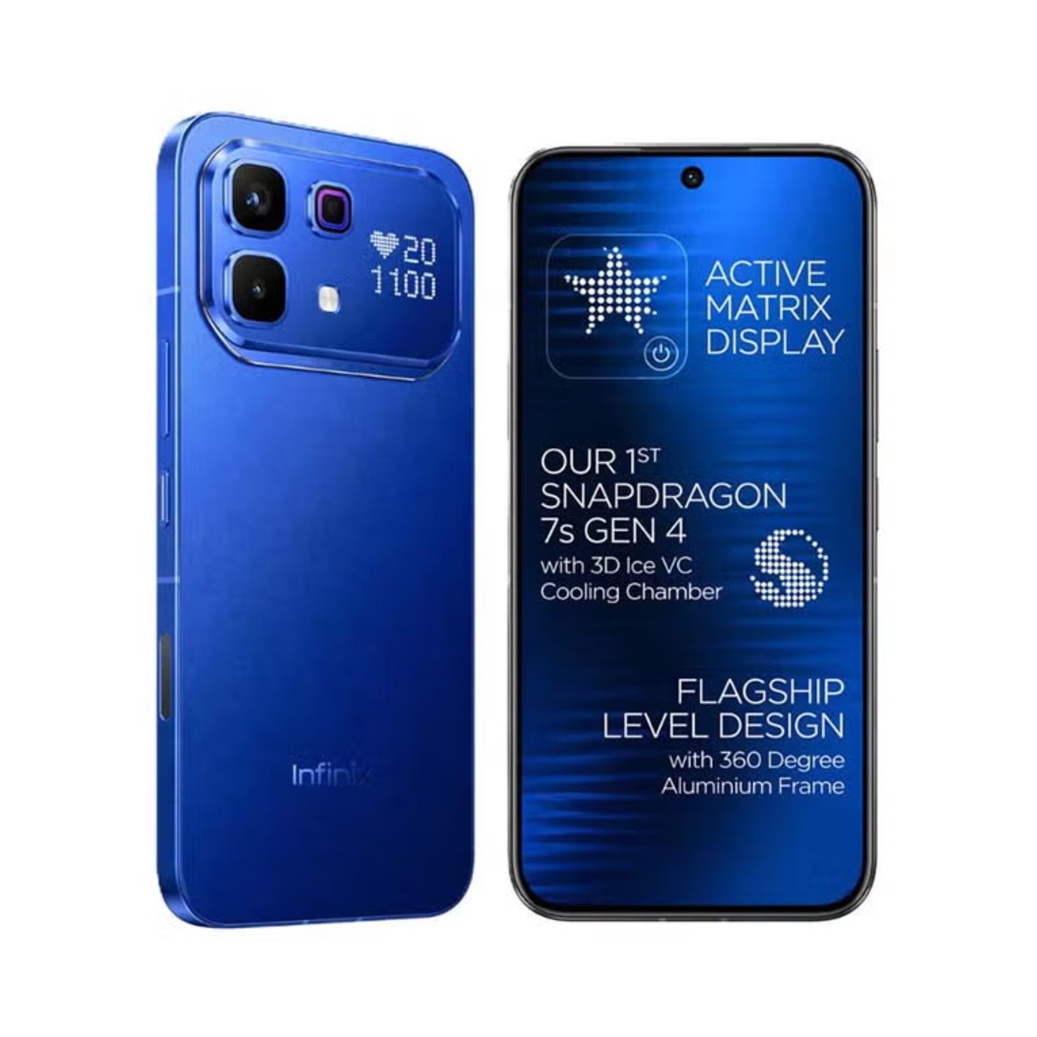 Infinix Note 60 Pro Dual SIM 5G Smartphone 8GB RAM 256GB Ocean Blue - Middle East Version