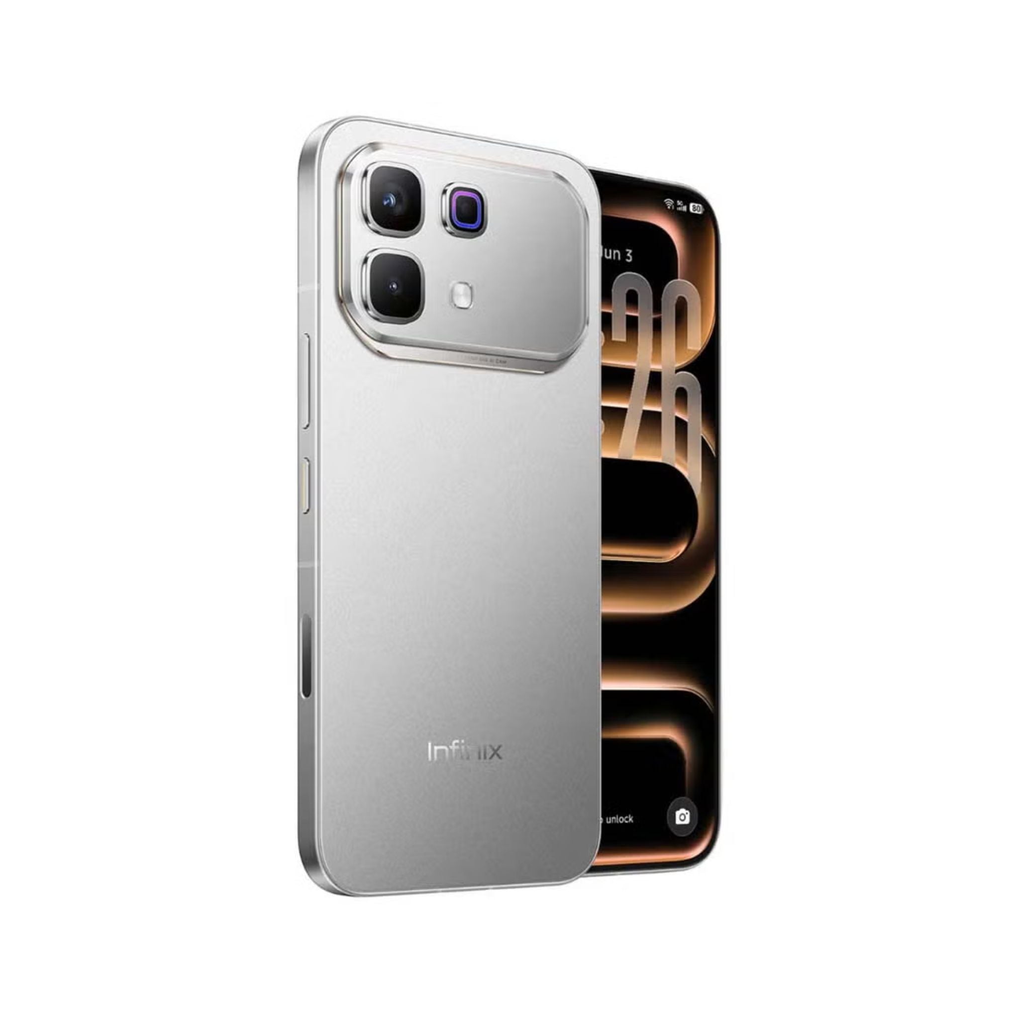 Infinix Note 60 Pro Dual SIM 5G Smartphone 8GB RAM 256GB Mist Titanium - Middle East Version