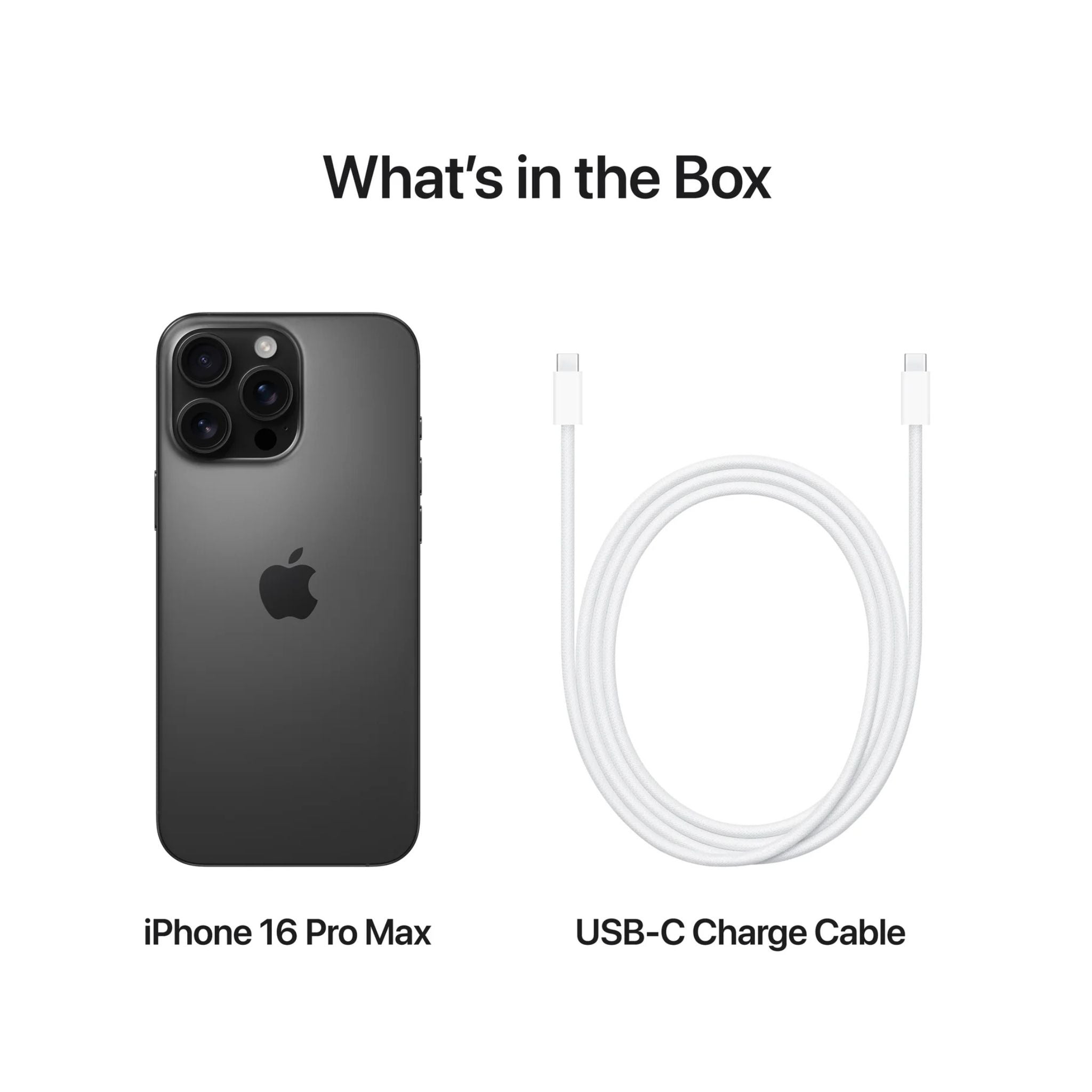 Apple iPhone 16 Pro Max (256 GB) - Black Titanium (TDRA)