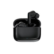 Green Lion Brooklyn True Wireless Earbuds with Voice Assistant, 4 Hours Playtime, Built-in Microphone, HiFi Sound, Touch Control, Dual-Mic - Black