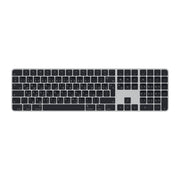 Apple Magic Keyboard with Touch ID and Numeric Keypad, Touch ID, Enhanced Typing Experience, Go weeks without Charging, English Layout, Wireless, Rechargeable-Black