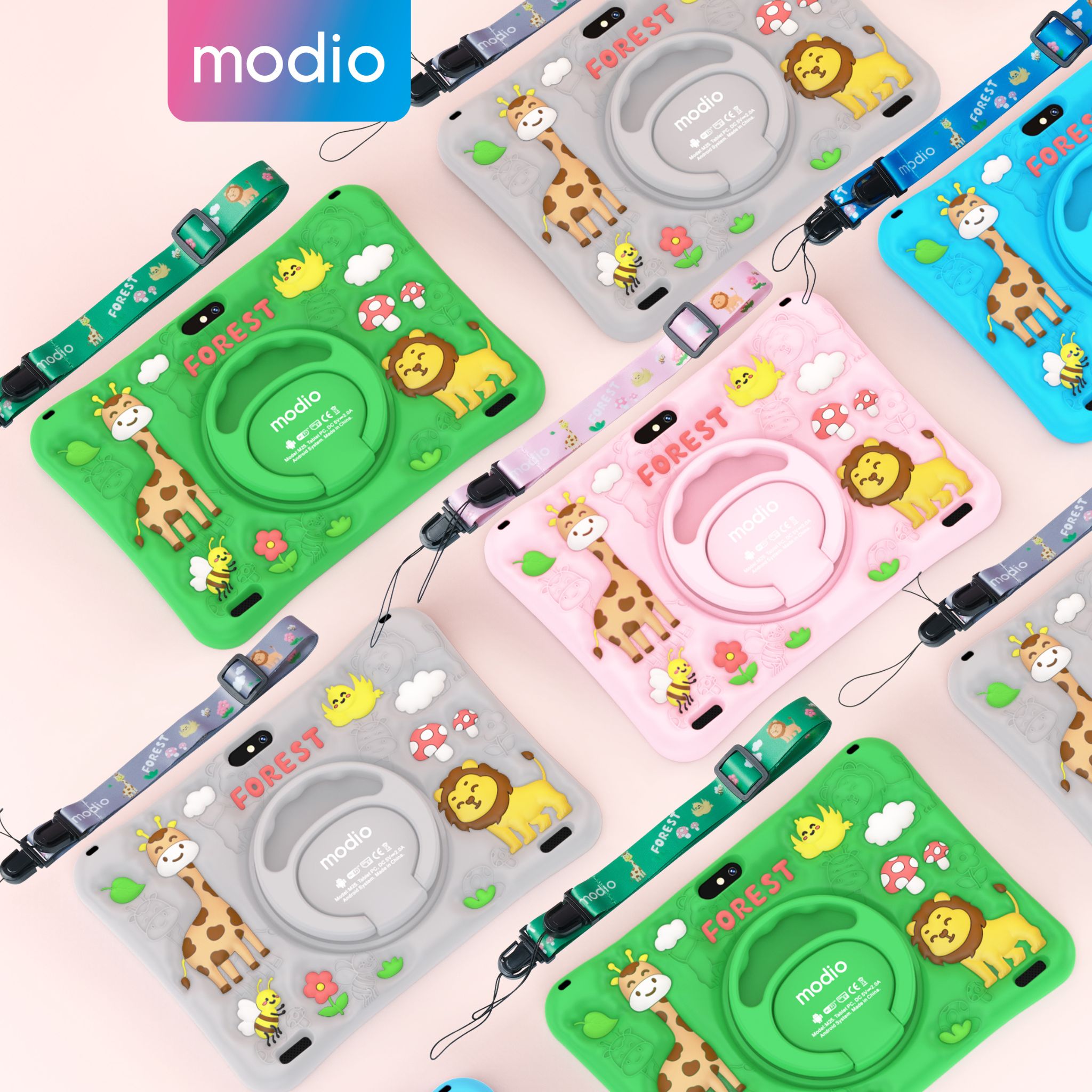 MODIO M25 WiFi Tablet With 10.1 Inch Screen,Dual Sim 8GB RAM 512GB 5G - Middle East Version With Gifts_Green