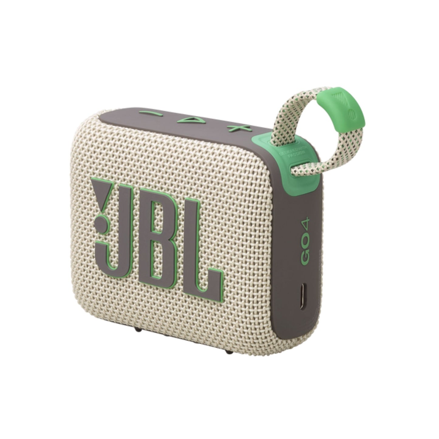 JBL Go4 Portable Wireless Speaker, 7 Hours Music Play Time, Water Proof & Dust Proof, Bluetooth Version 5.3, Rechargeable Battery, Vibrant Color Options, JBL Pro Sound - Sand