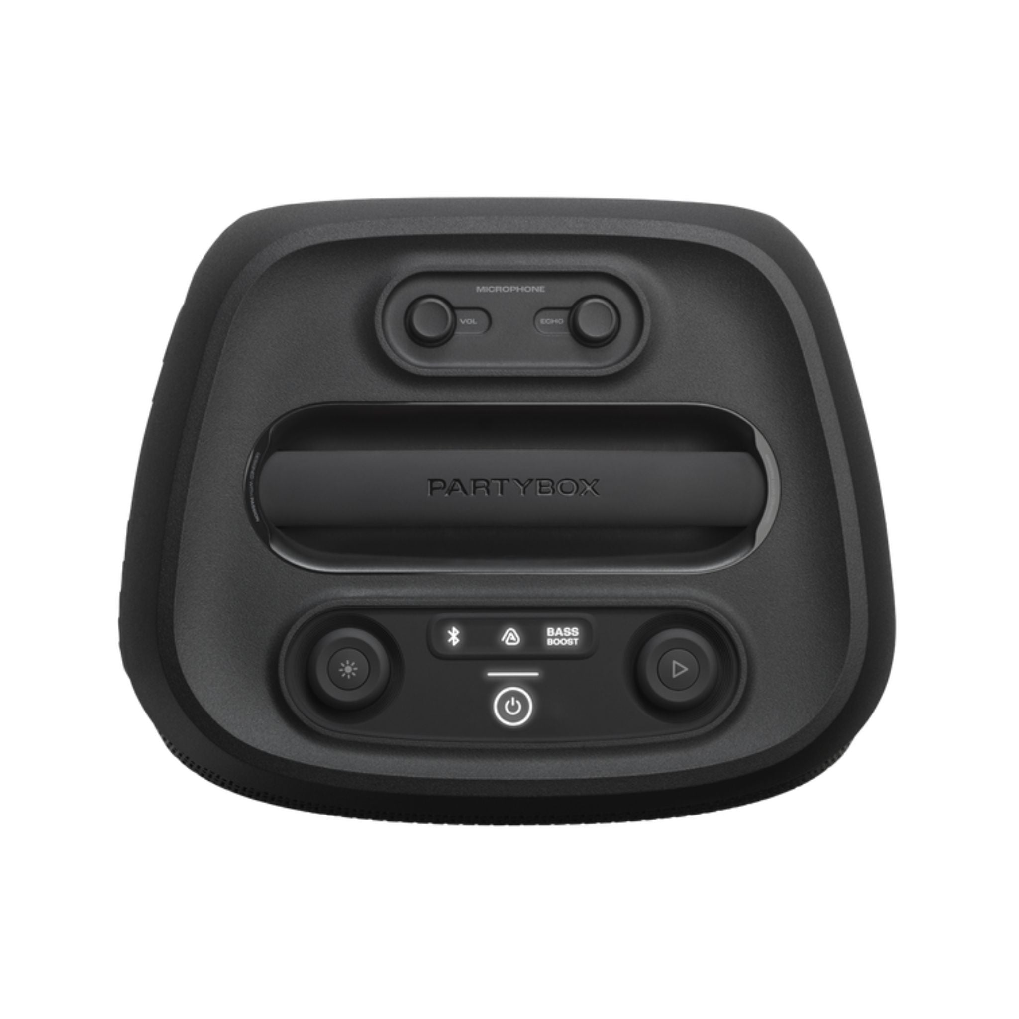 JBL PartyBox Encore 2 Portable Bluetooth Speaker 100W Sound AI Boost 15H Battery Wireless Mic Dynamic Lights Auracast, Karaoke & Guitar Input IPX4 Splashproof -Black