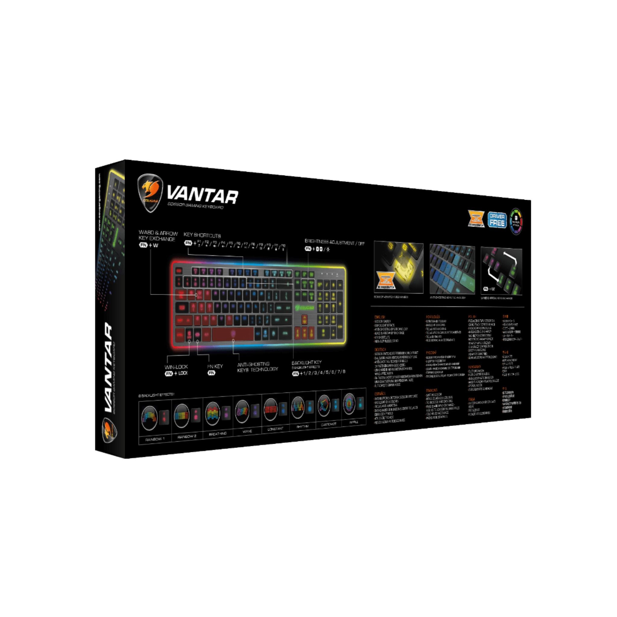 COUGAR VANTAR Scissor Gaming Keyboard