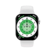Green Lion Communicate 42mm Smartwatch, 1.85” AMOLED Display, 190mAh Battery, 1GB Flash Storage, IP68 Waterproof, Bluetooth 3.0+5.4, Wireless Charging, Always-On Display, 500+ Watch Faces, 2–3 Days Use, 10-Day Standby -Silver